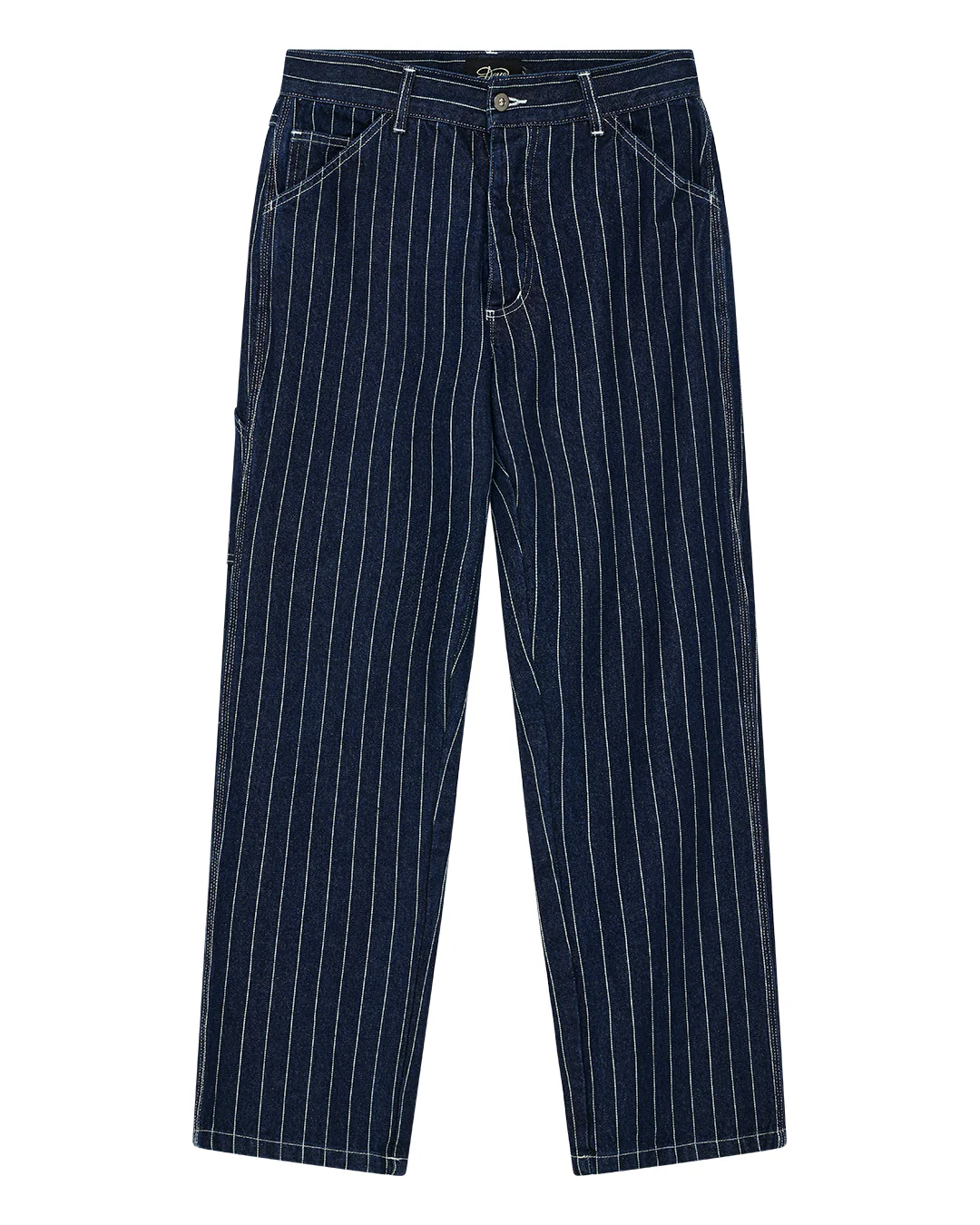Dallas Stripe Work Pant - Indigo - Image 6