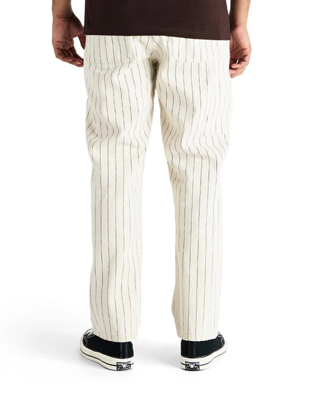 Dallas Stripe Work Pant - Natural - Image 2