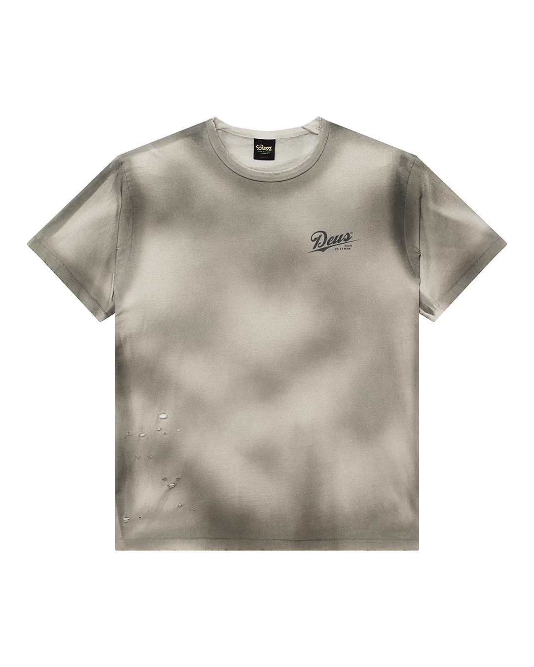 Damaged Dyed Tee - Beige