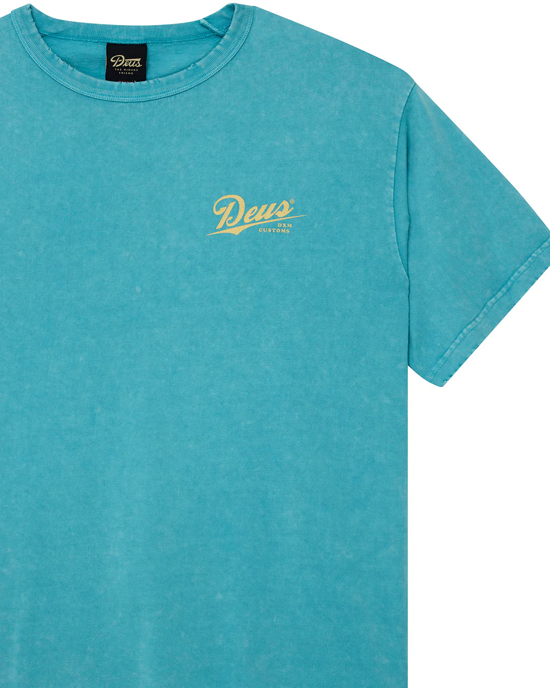 Damaged Dyed Tee - Green - Image 3