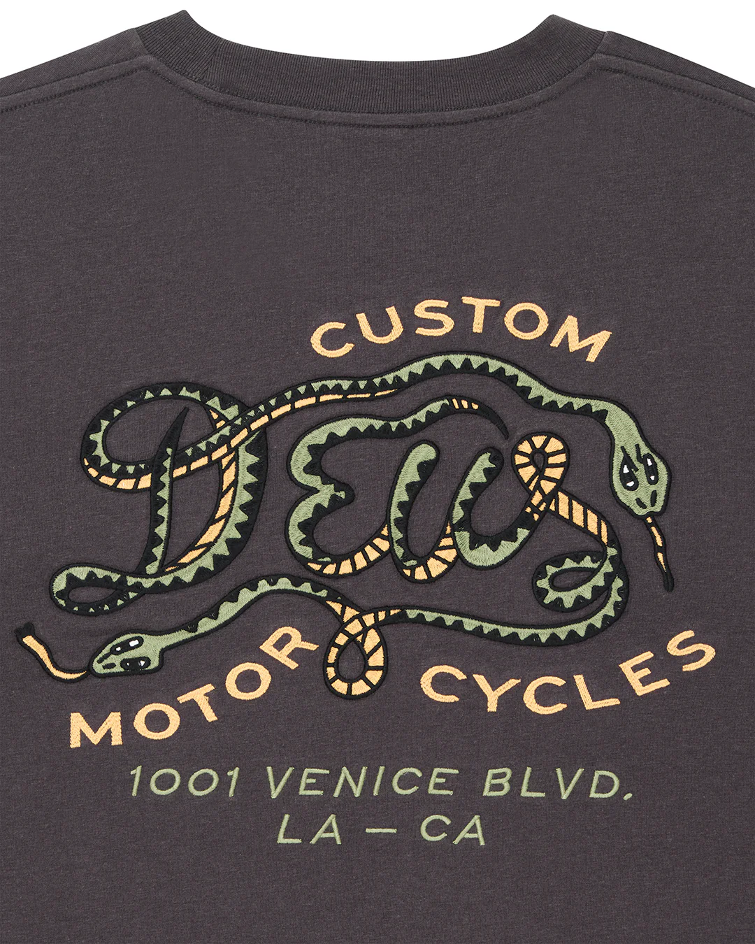 Danger Noodle Ls Tee - Anthracite - Image 7