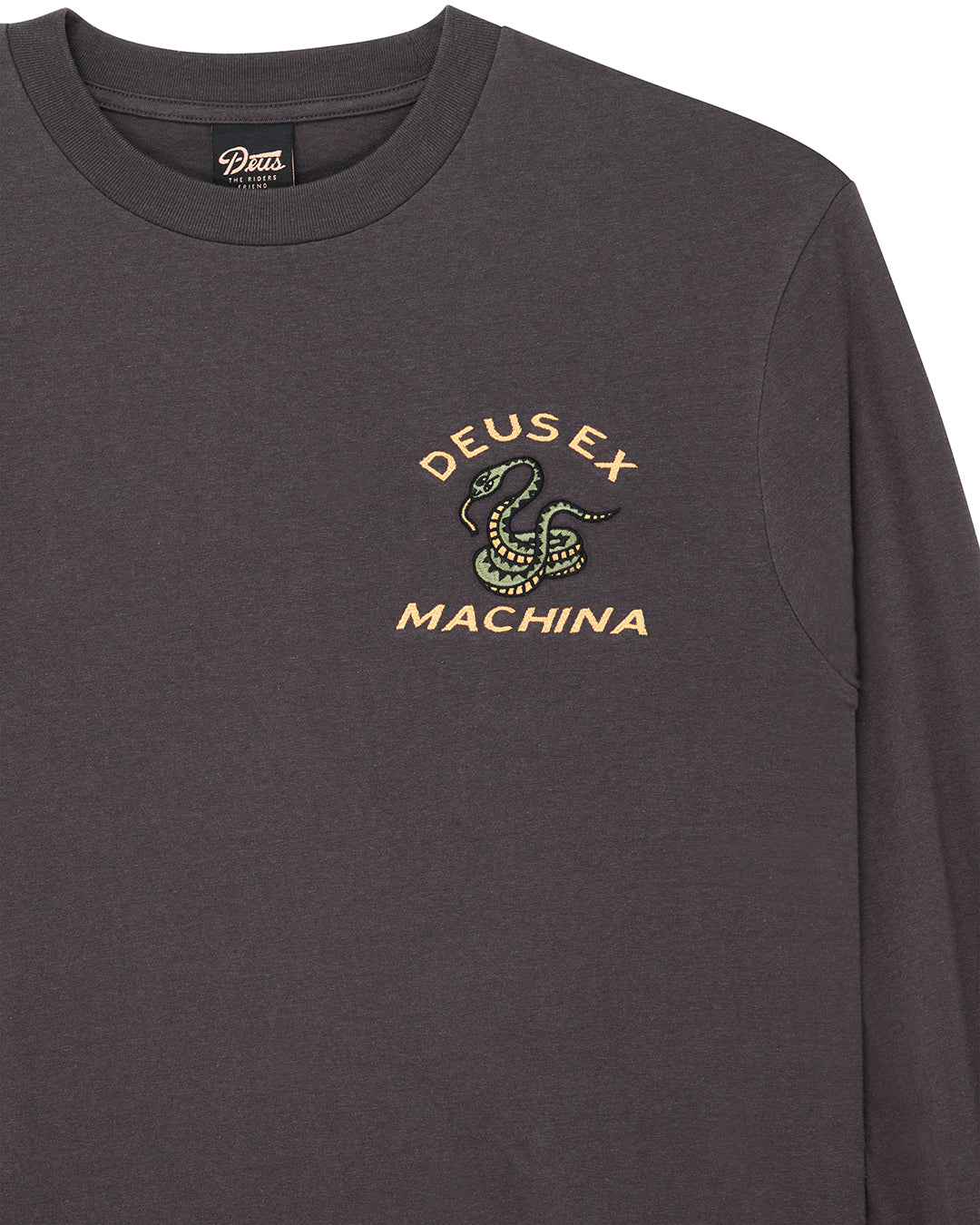 Danger Noodle Ls Tee - Anthracite - Image 8