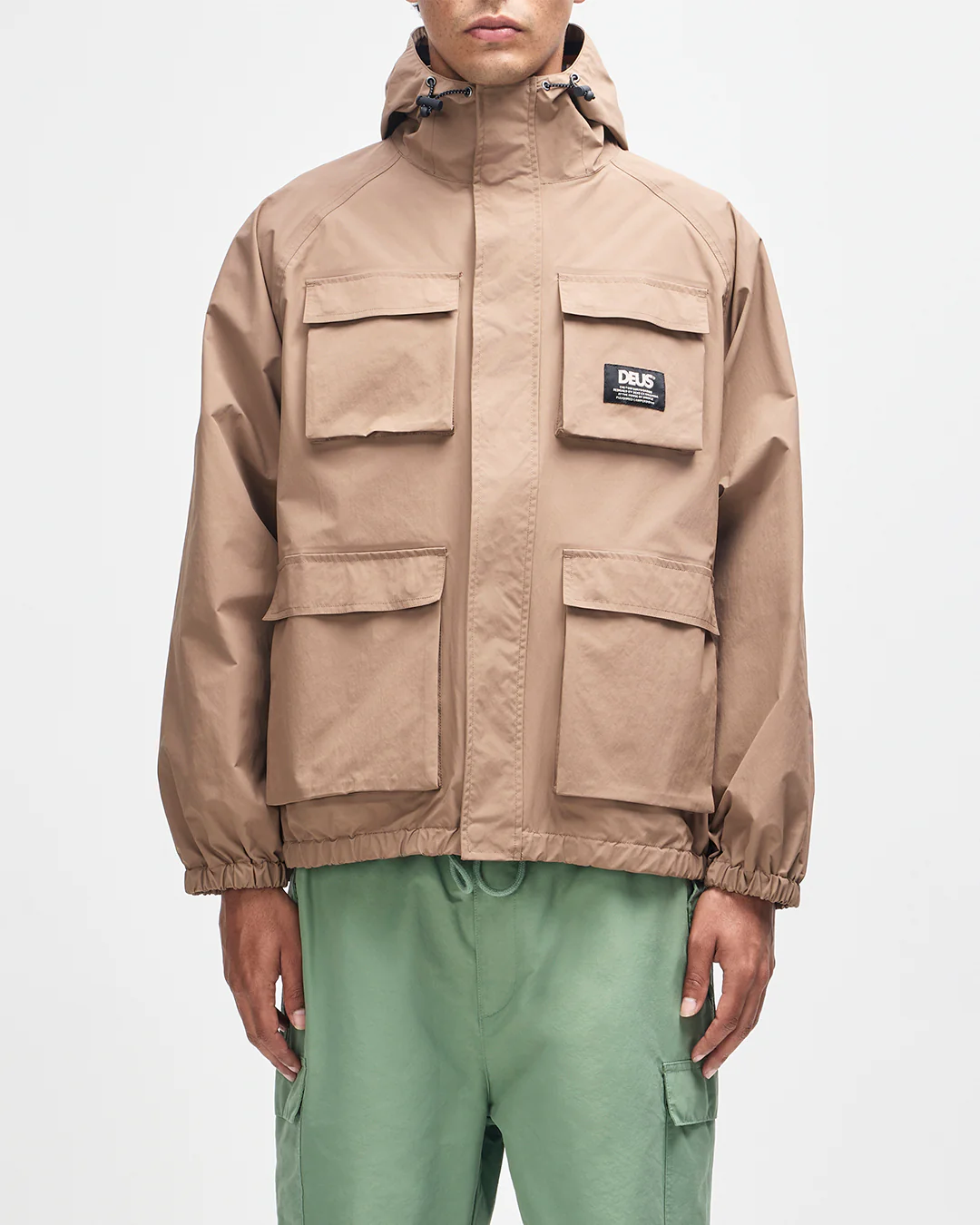 Dawny Waterproof Anorak - Camel Brown