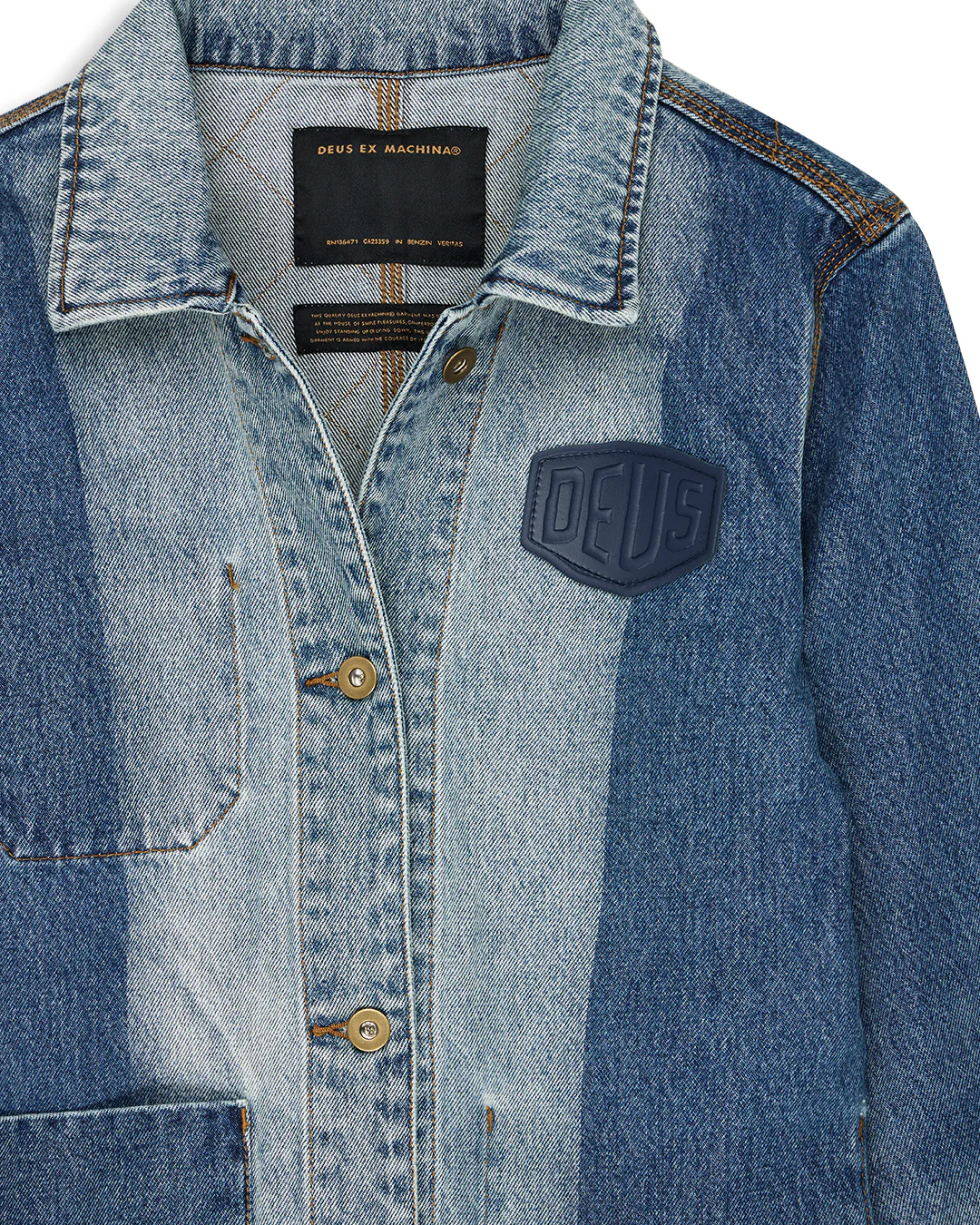 Dayton Denim Jacket - Blue Denim - Image 8