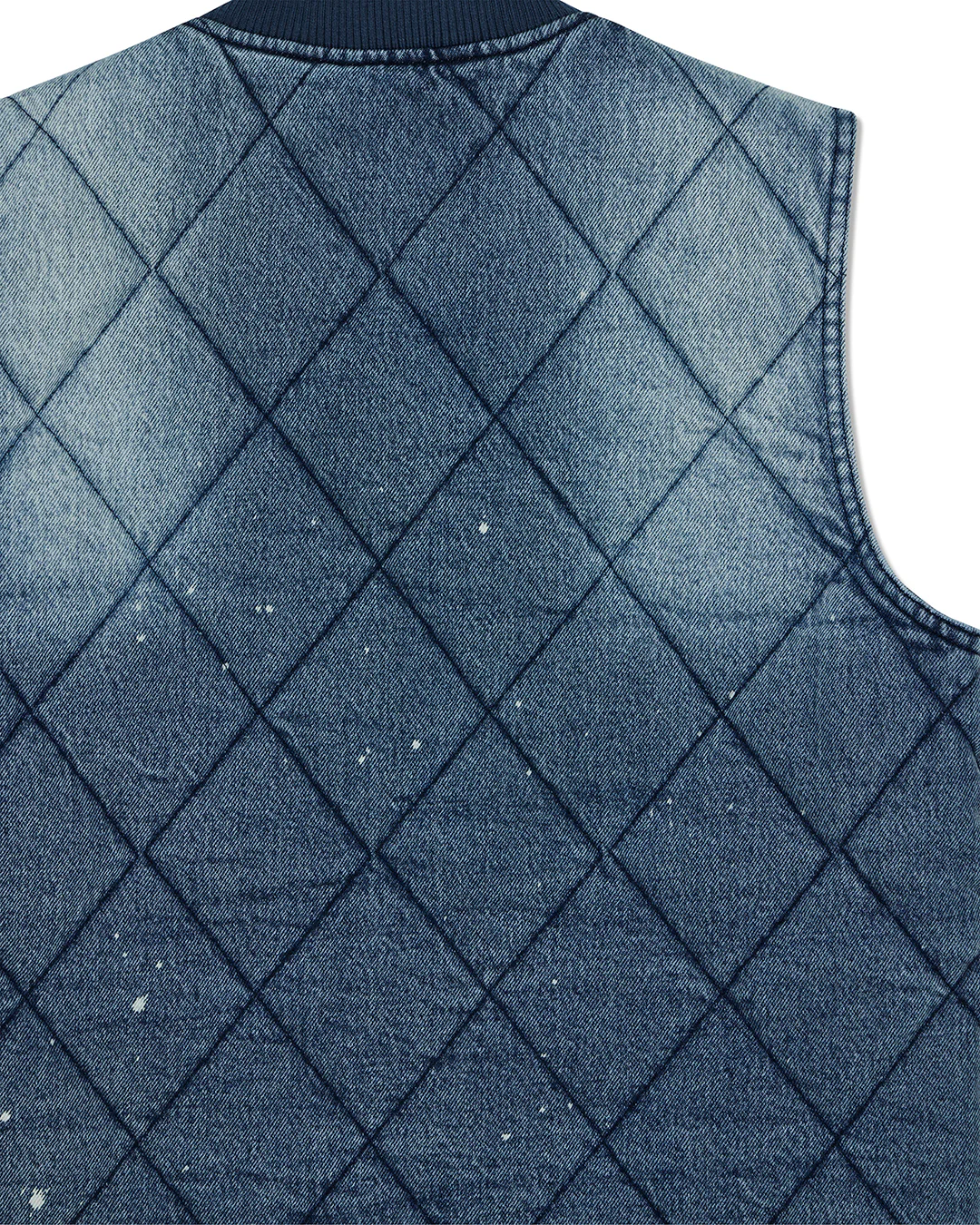 Dayton Denim Vest - Bleach Wash - Image 10