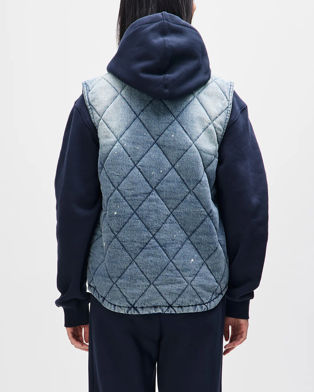 Dayton Denim Vest - Bleach Wash - Image 3