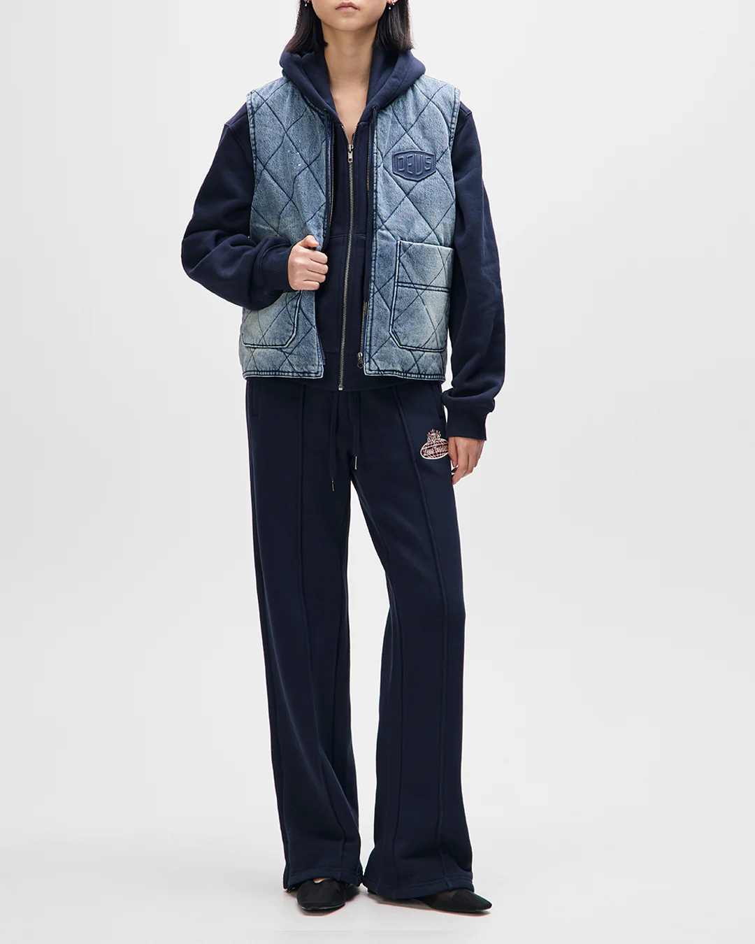 Dayton Denim Vest - Bleach Wash - Image 5