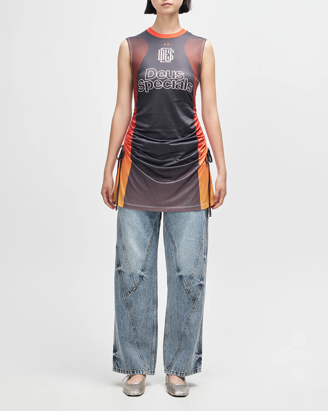 De Soleil Moto Dress - Java Sunset - Image 5
