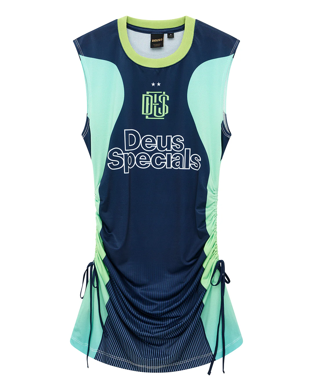 De Soleil Moto Dress - Lime Sunset - Image 3