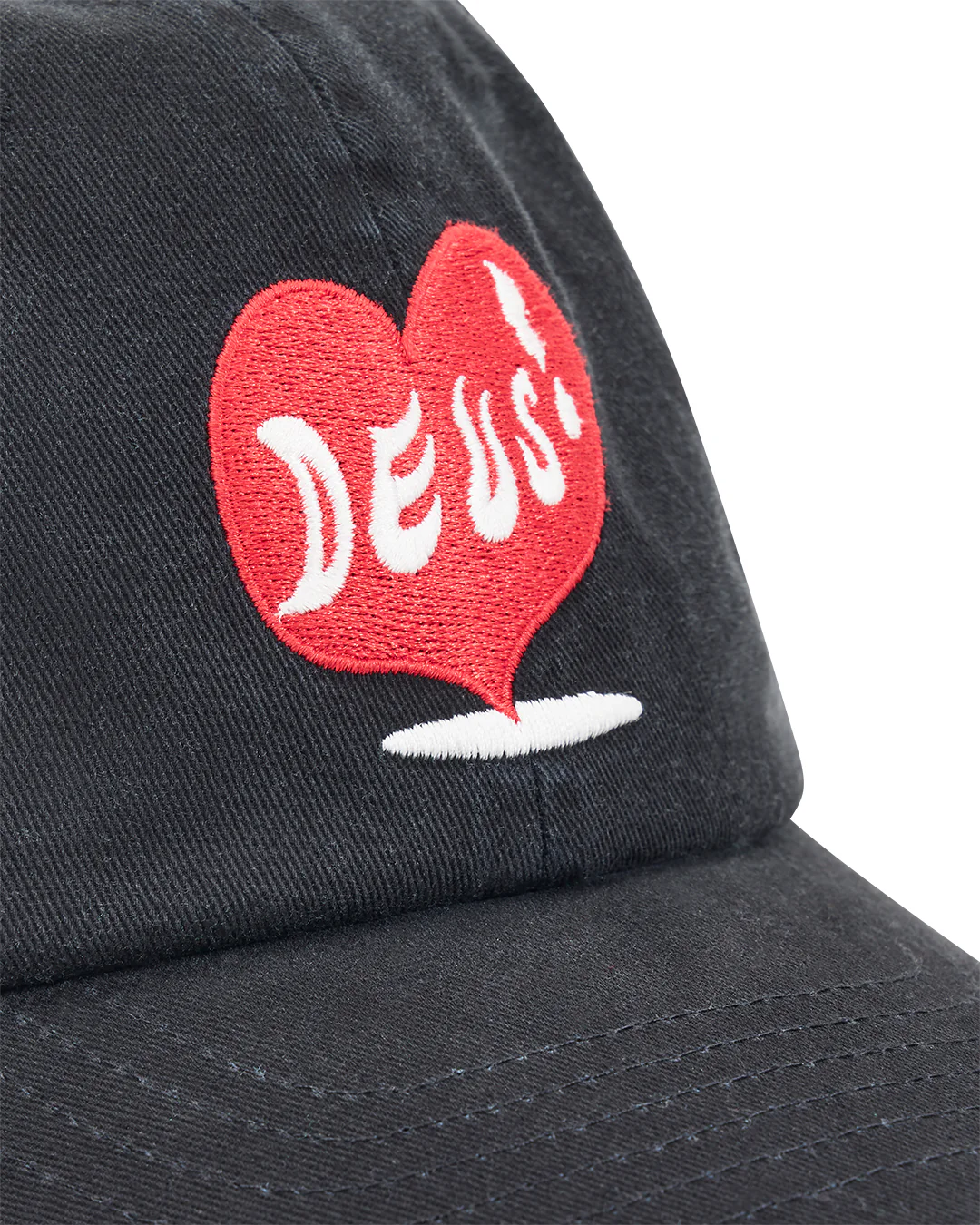 Deep Cut Dad Cap - Black - Image 3