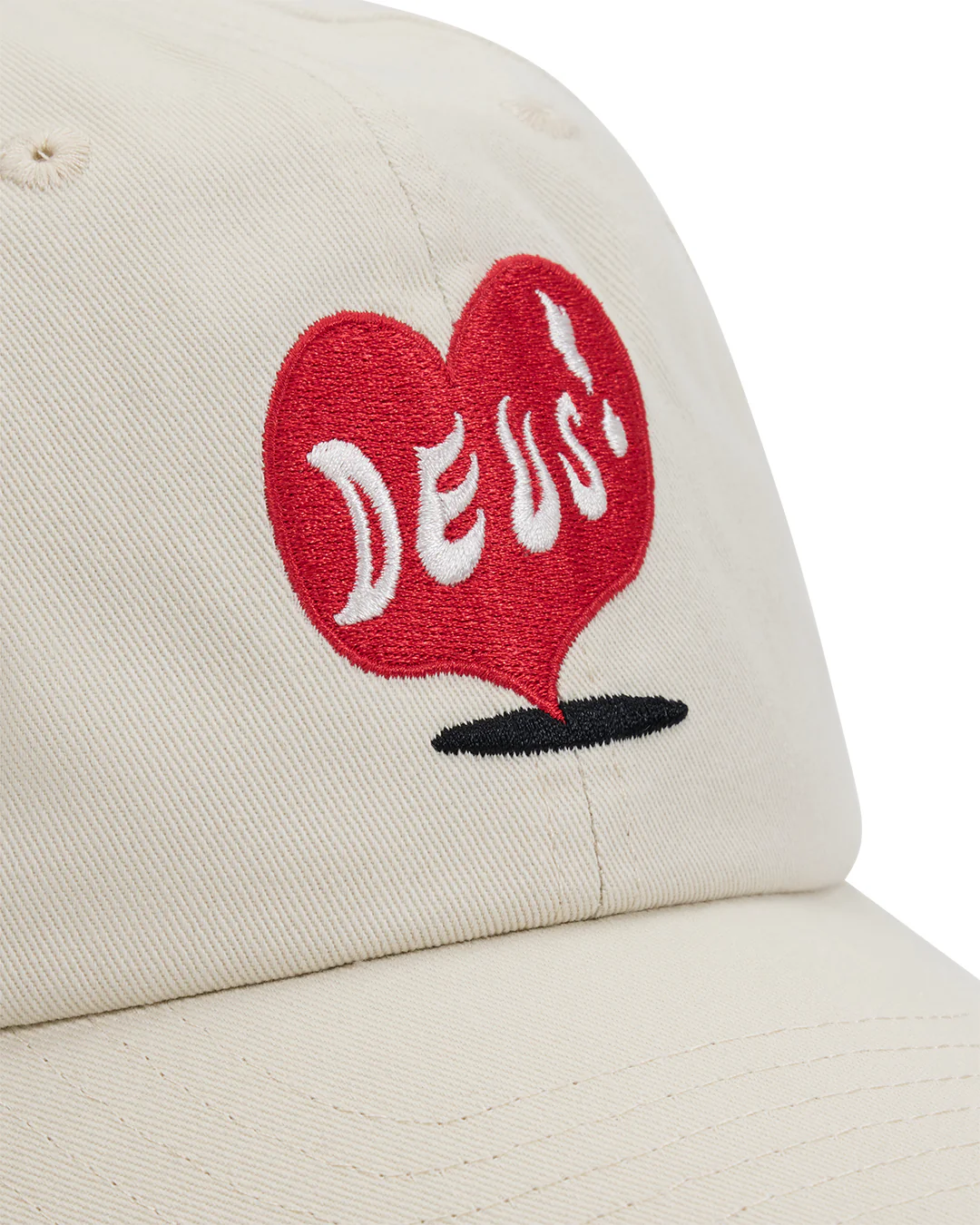 Deep Cut Dad Cap - White - Image 3