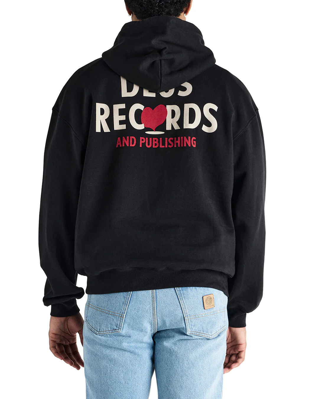 Deep Cut Hoodie - Black - Image 2