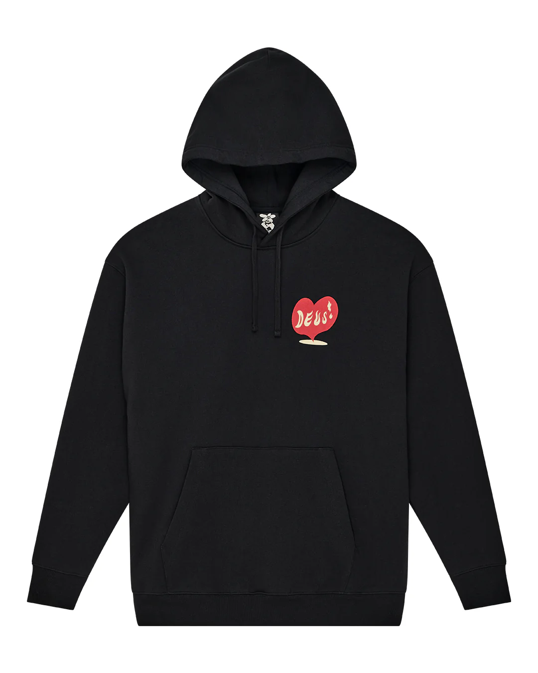 Deep Cut Hoodie - Black - Image 3