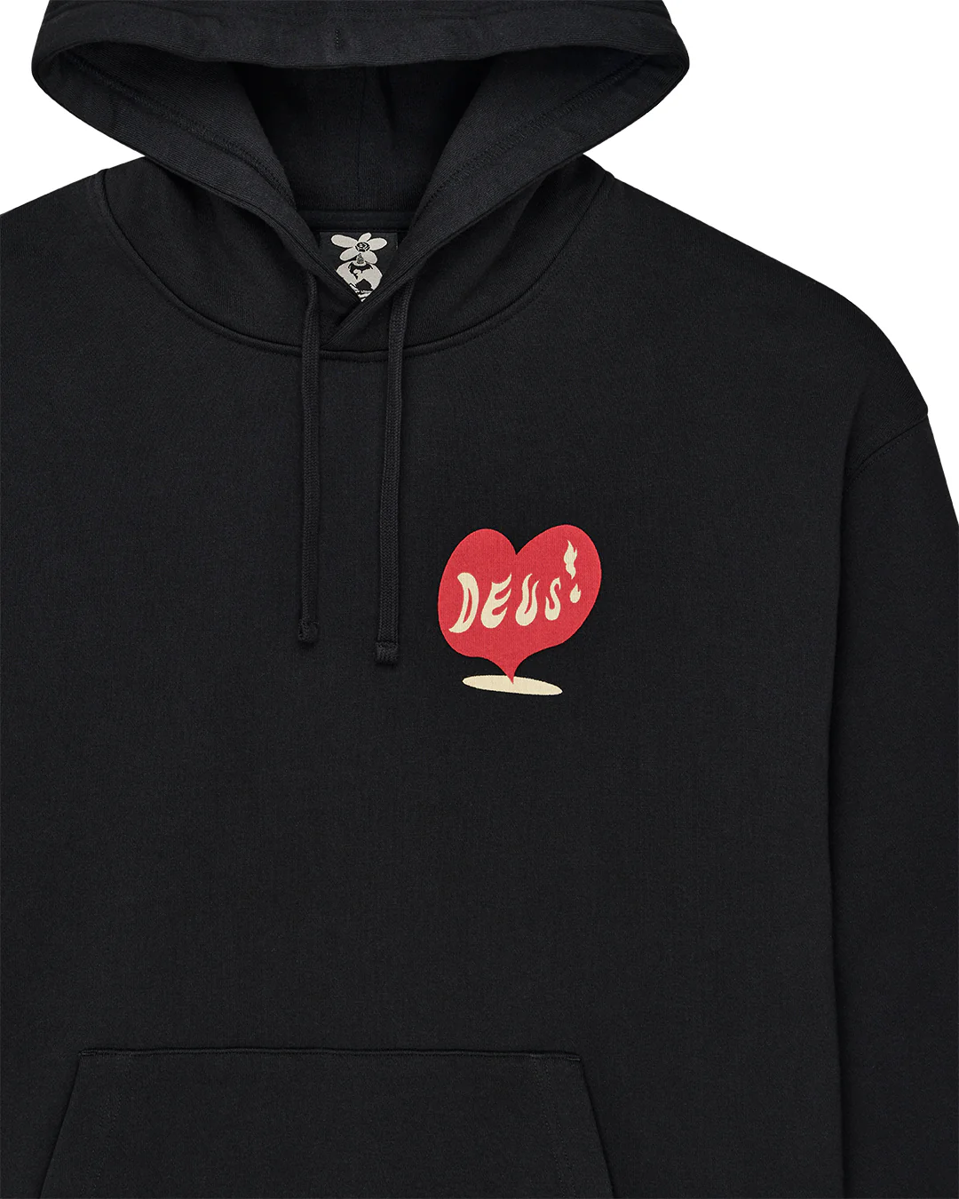 Deep Cut Hoodie - Black - Image 7