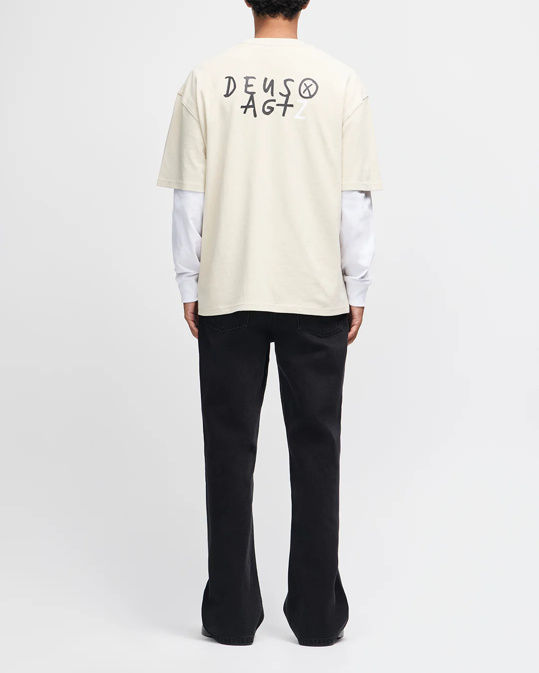 Deus x AGTZ Twin Tail Series Tee - Bone White - Image 4