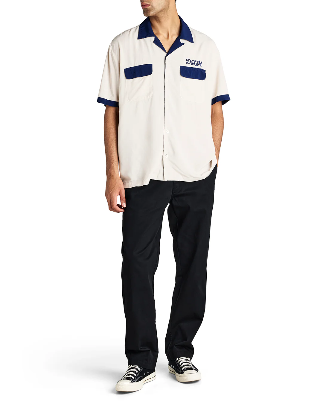Diablo Bowling Shirt - Dirty White - Image 3