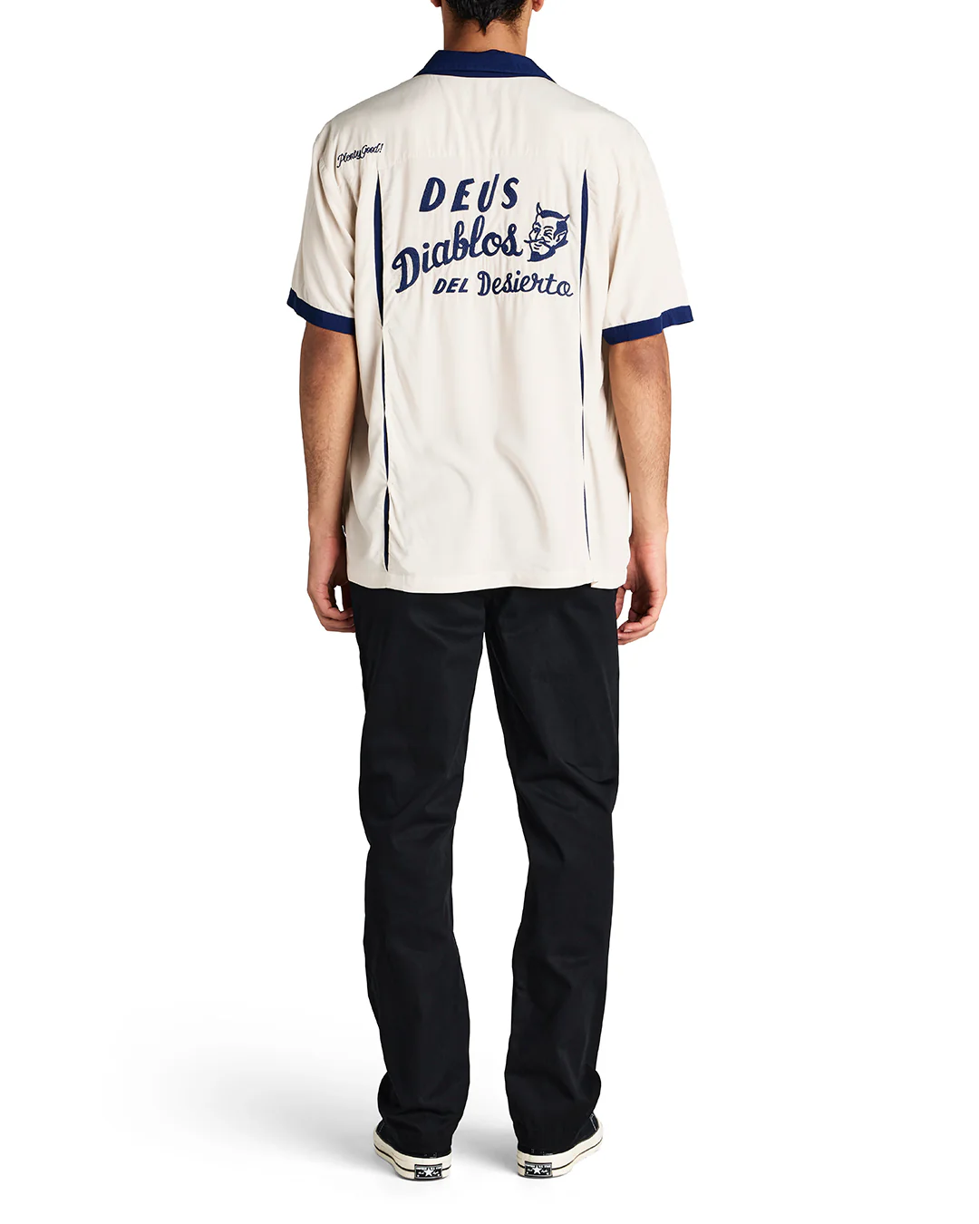 Diablo Bowling Shirt - Dirty White - Image 4
