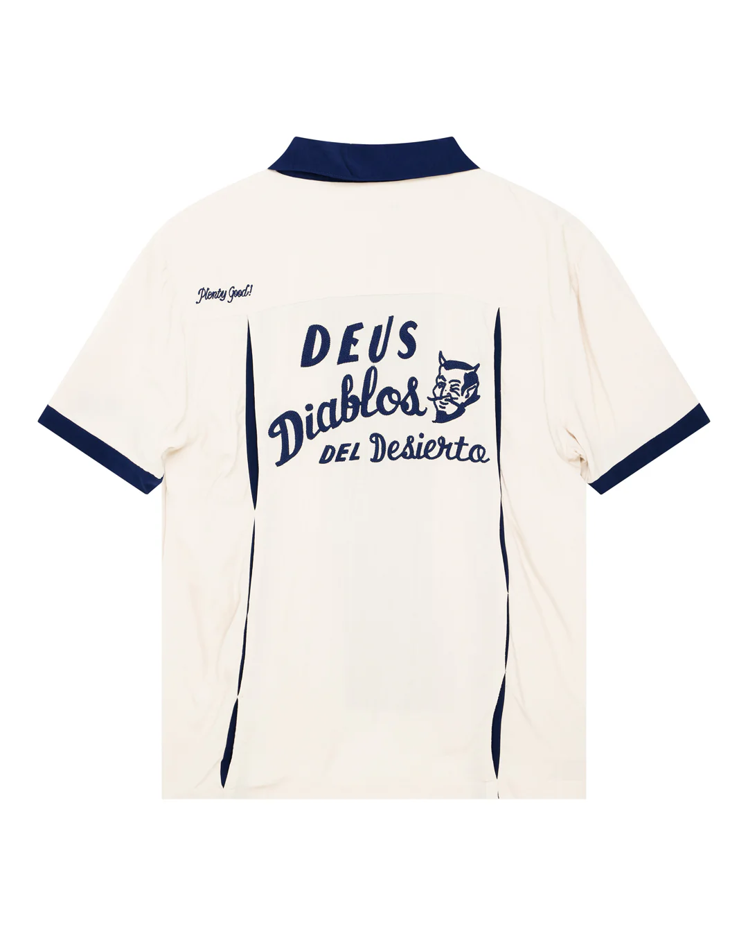 Diablo Bowling Shirt - Dirty White - Image 6