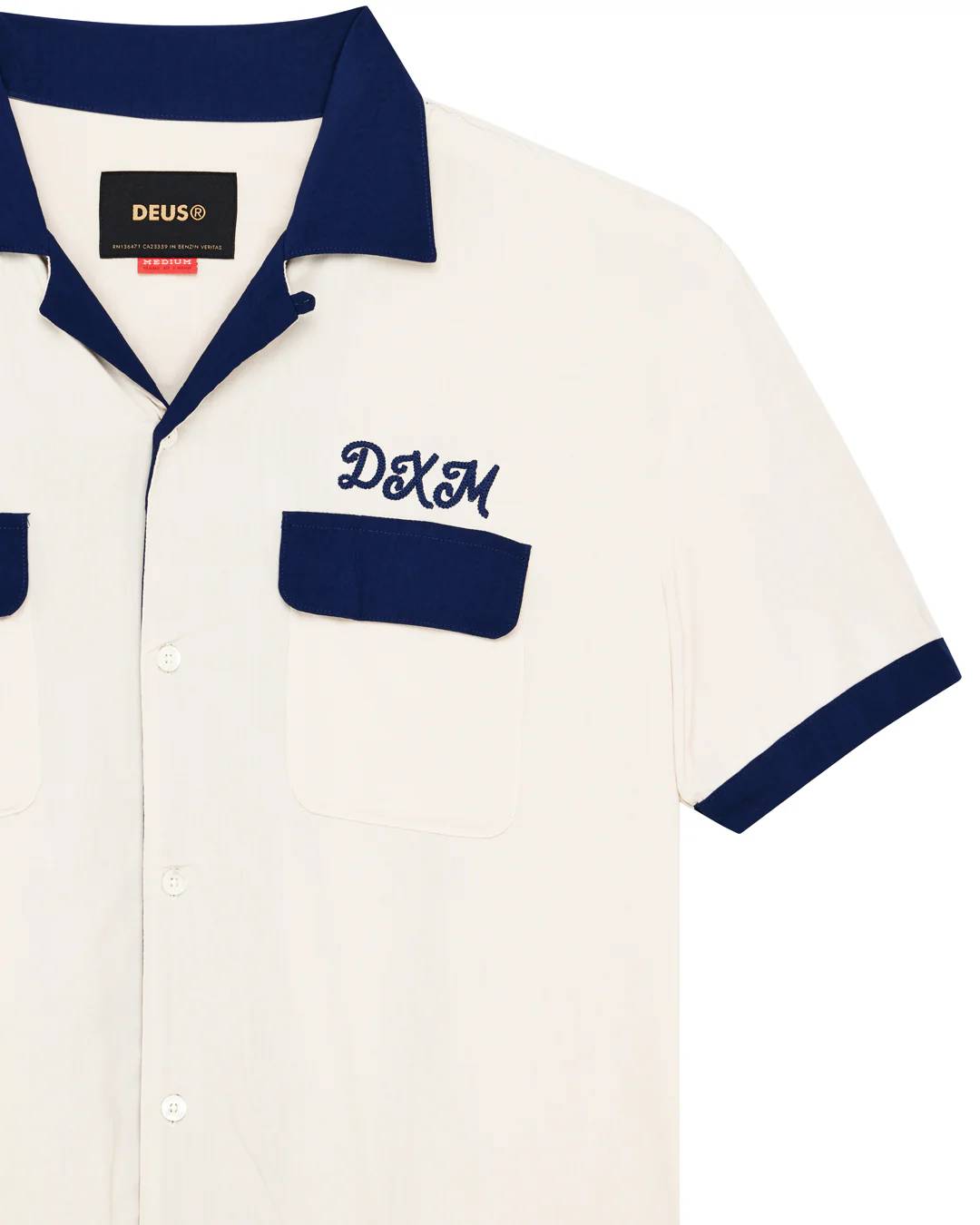 Diablo Bowling Shirt - Dirty White - Image 7