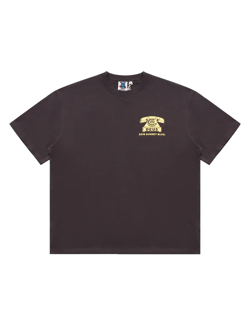 Dialtone Tee - Anthracite - Image 2