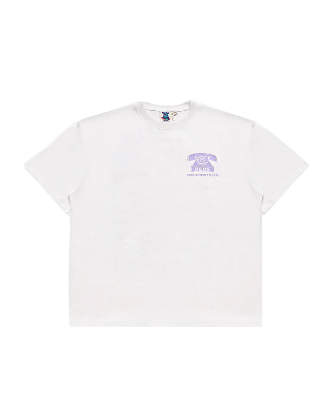 Dialtone Tee - Light Grey Marle - Image 2