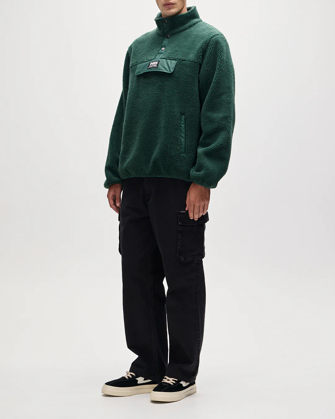 Discovery Sherpa Fleece - Hunter Green - Image 3