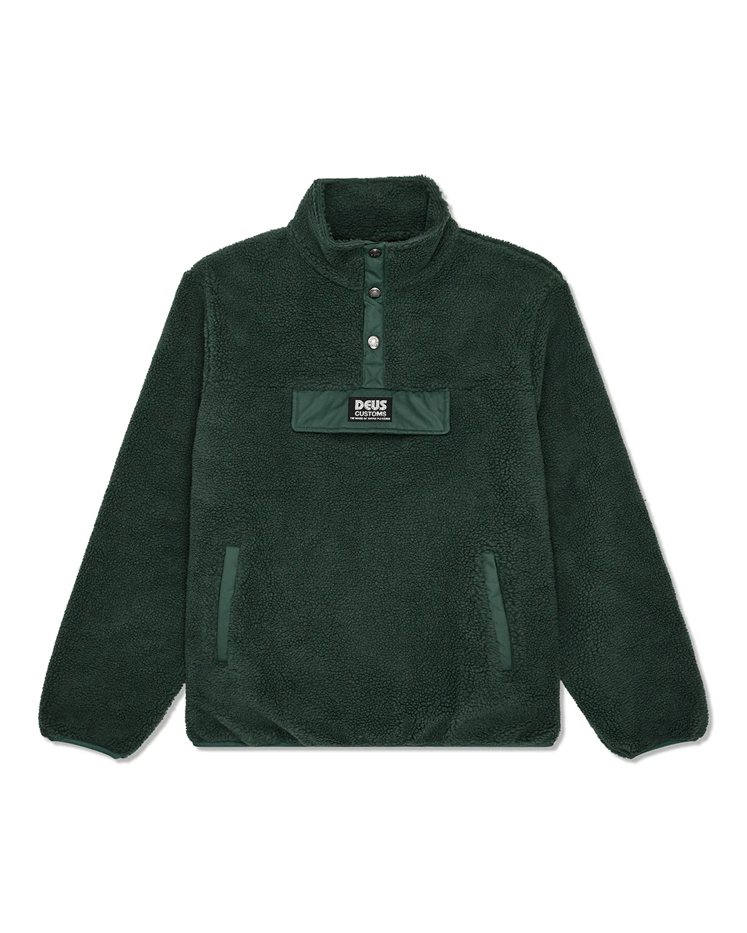 Discovery Sherpa Fleece - Hunter Green - Image 4