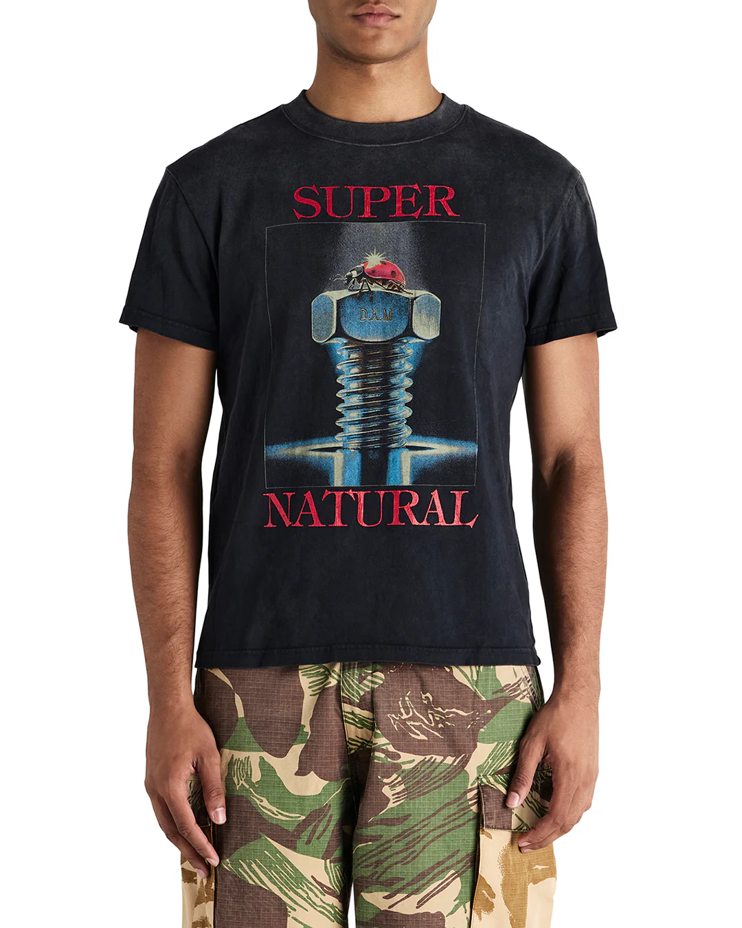 Divine Connection Tee - Anthracite
