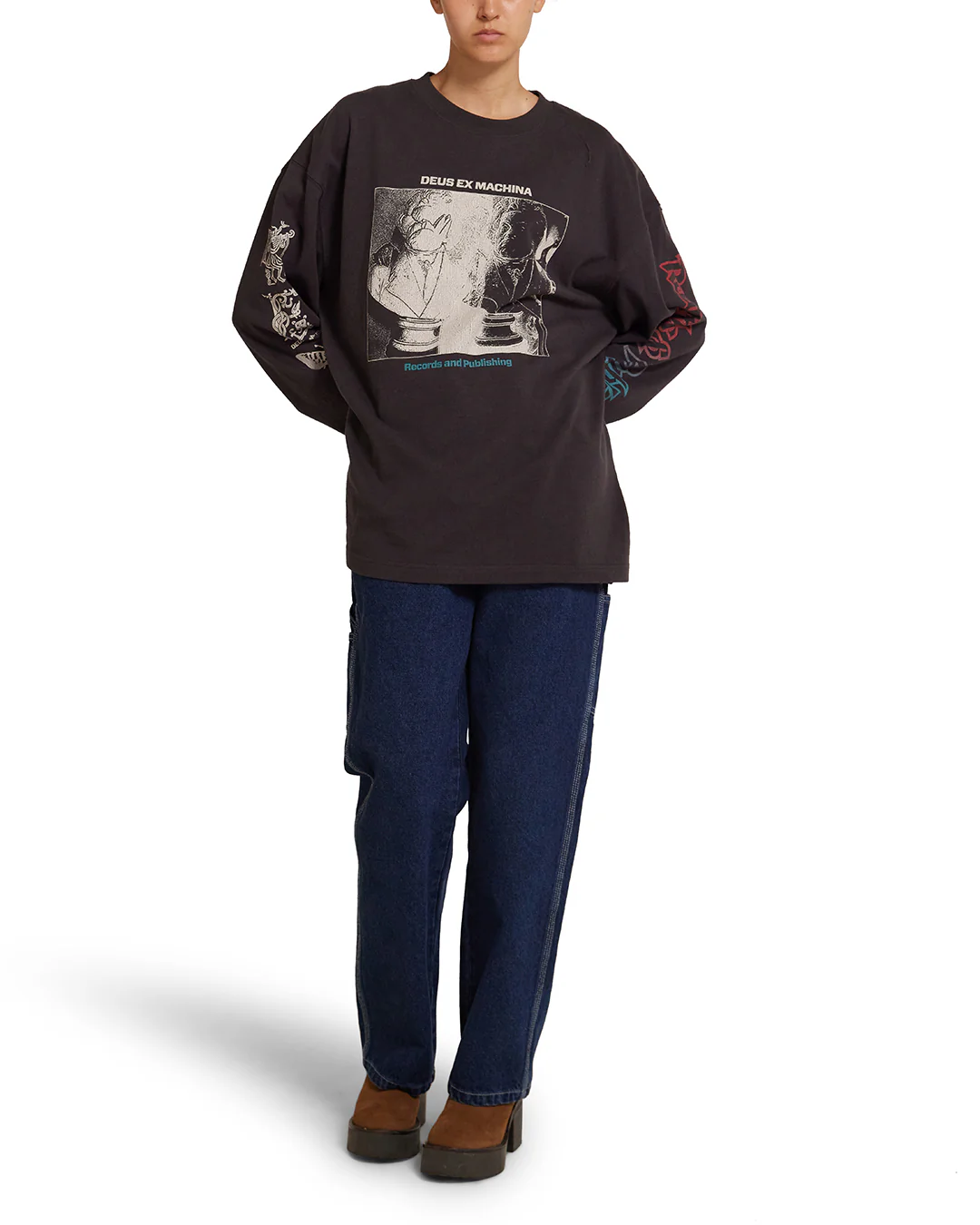 Divine Spark Ls Tee - Anthracite - Image 5