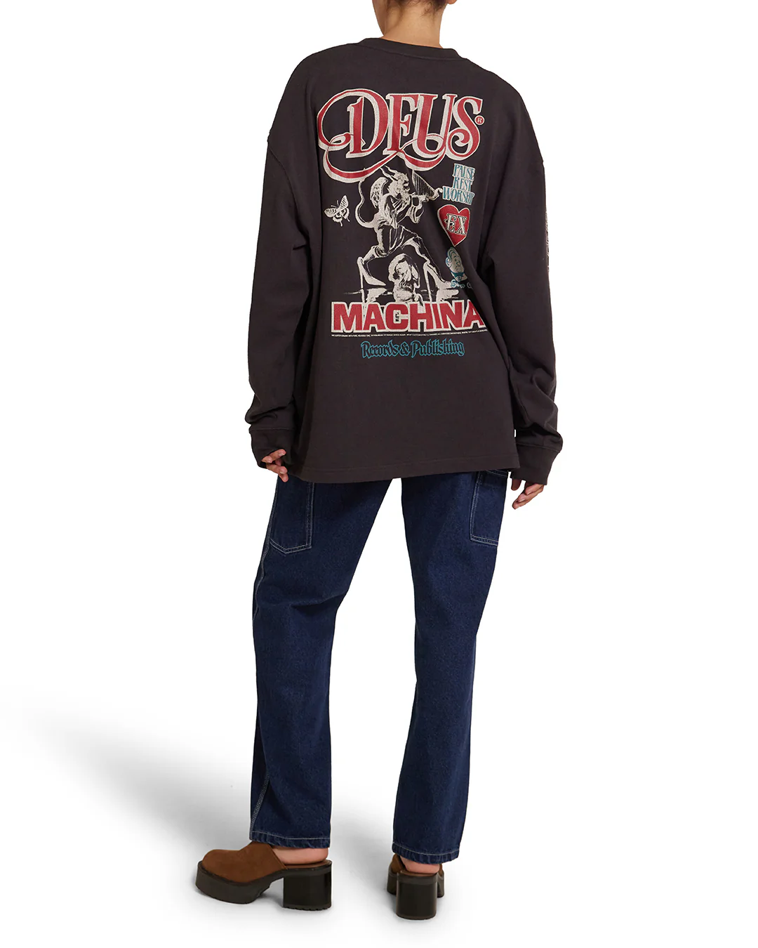 Divine Spark Ls Tee - Anthracite - Image 6