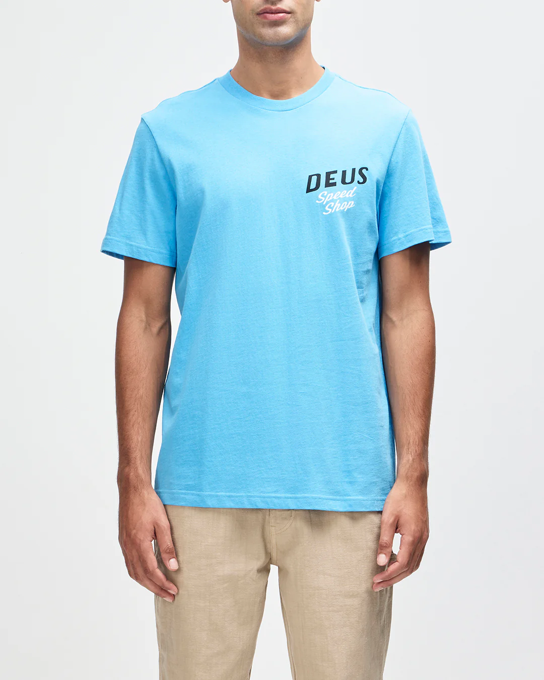 Dogleg Tee - Bonnie Blue