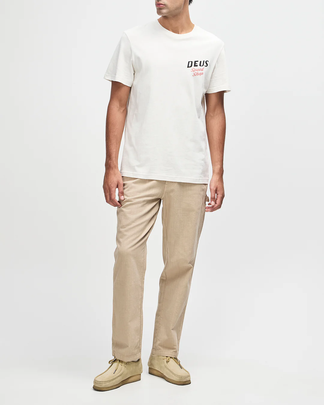 Dogleg Tee - Dirty White - Image 9