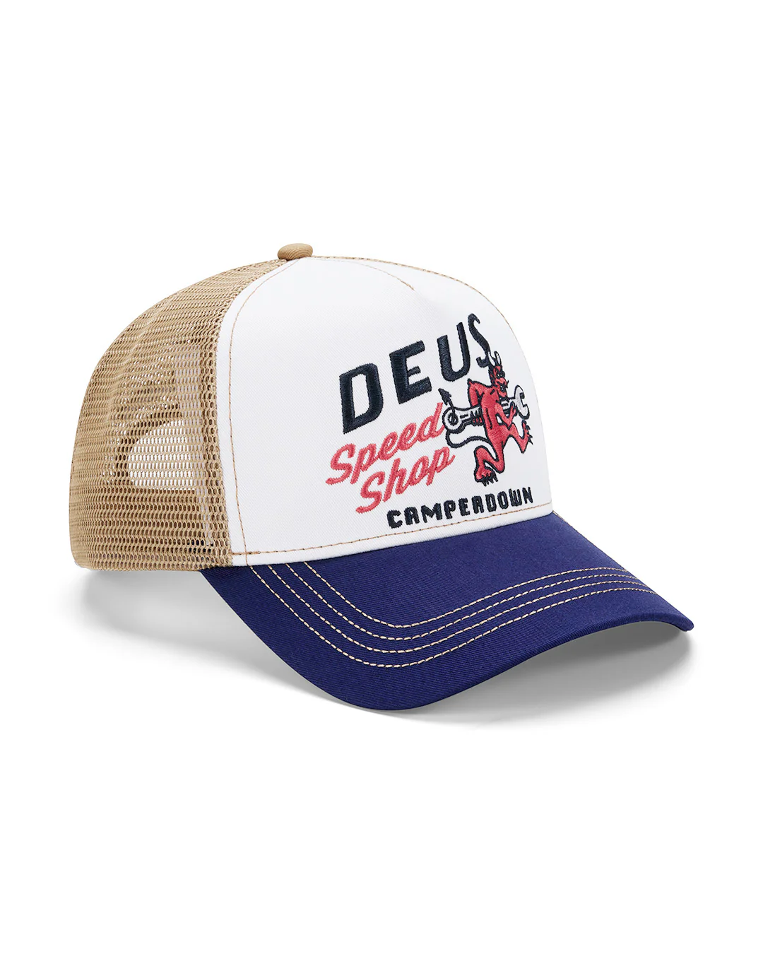 Dogleg Trucker - Dirty White