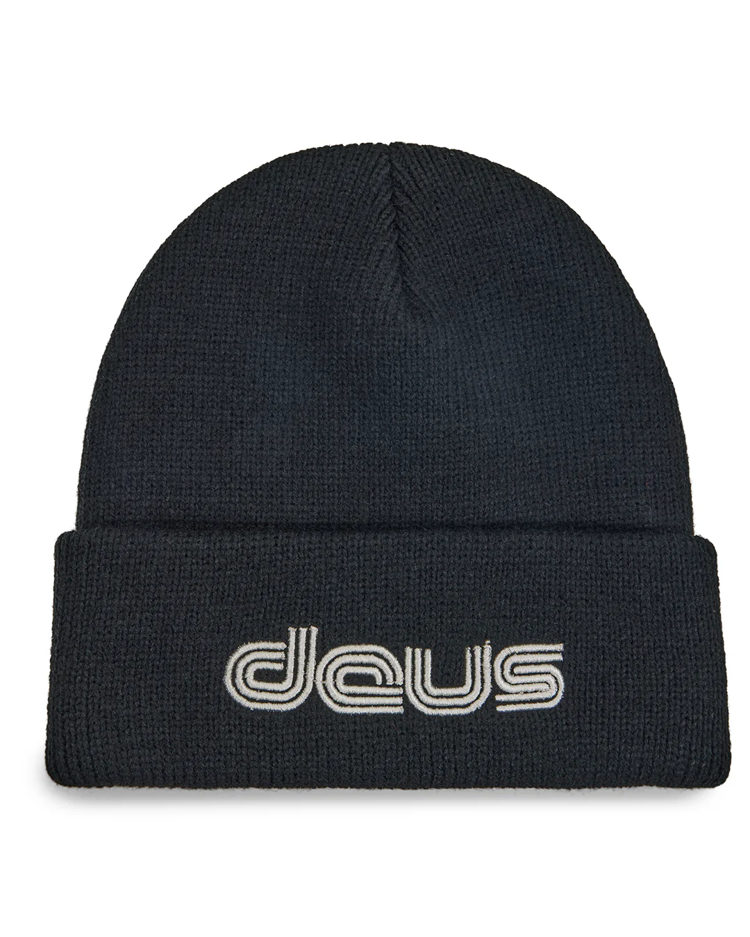 Double Track Beanie - Black