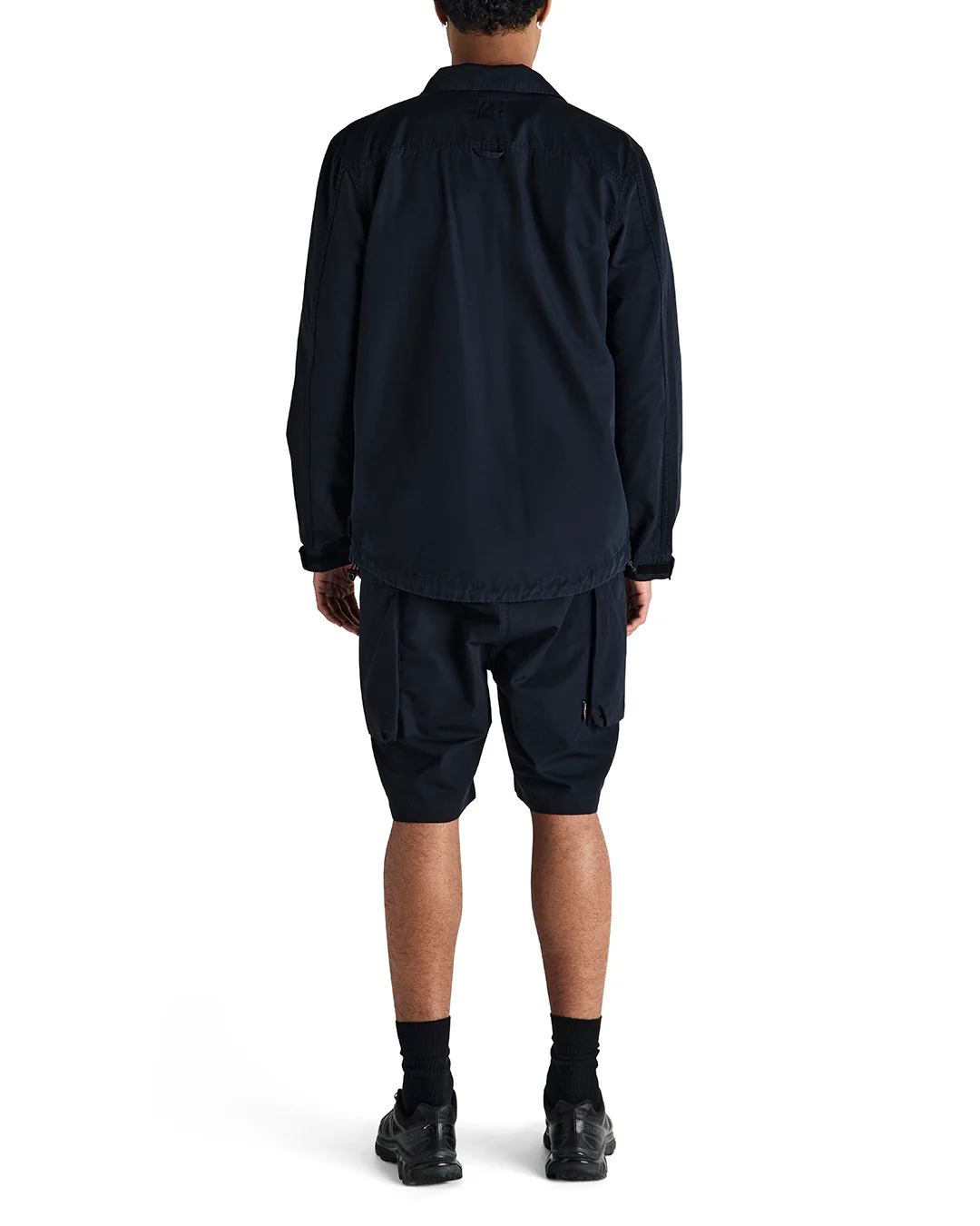 Duck Dive Zip Shirt - Black - Image 4