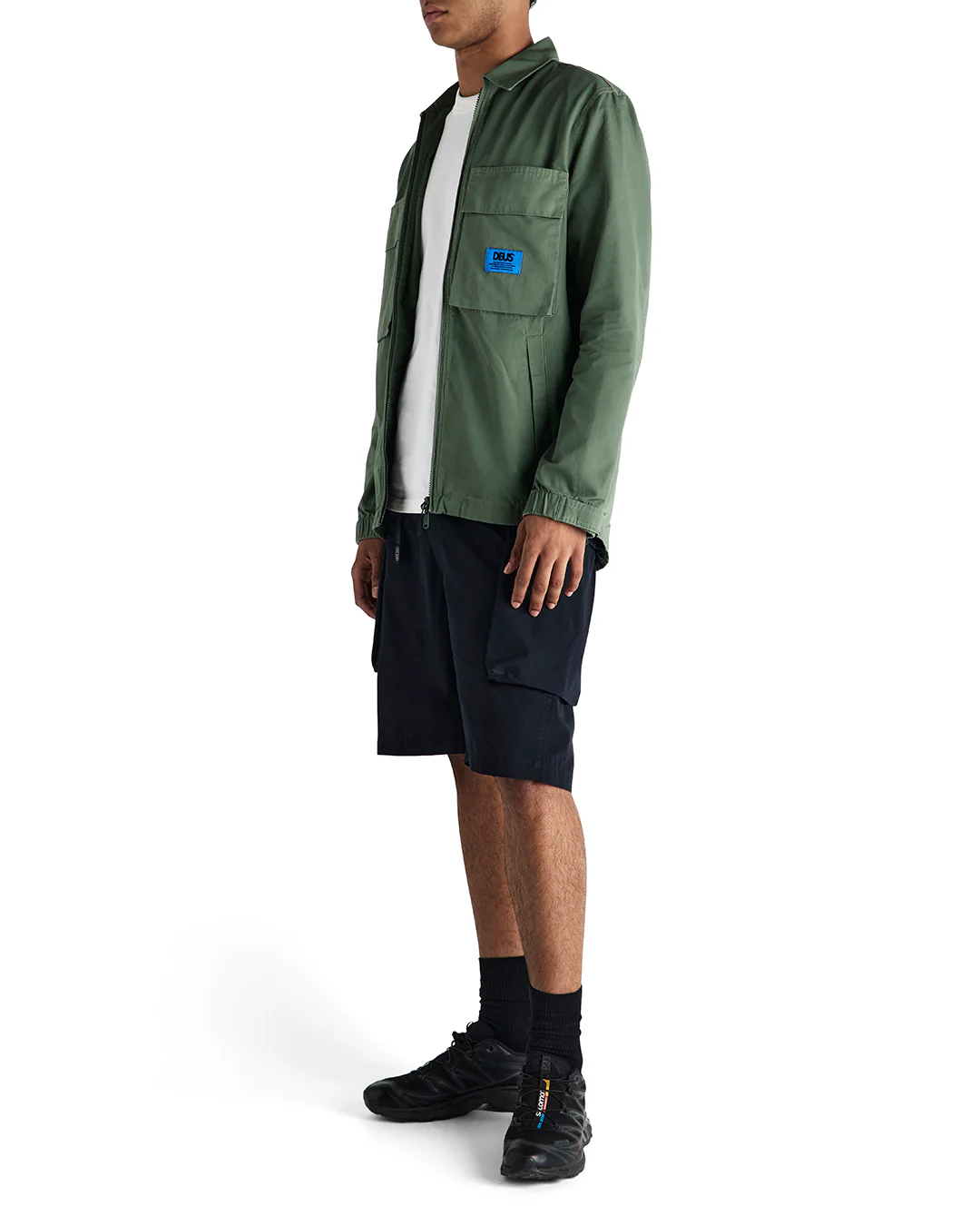 Duck Dive Zip Shirt - Clover - Image 5