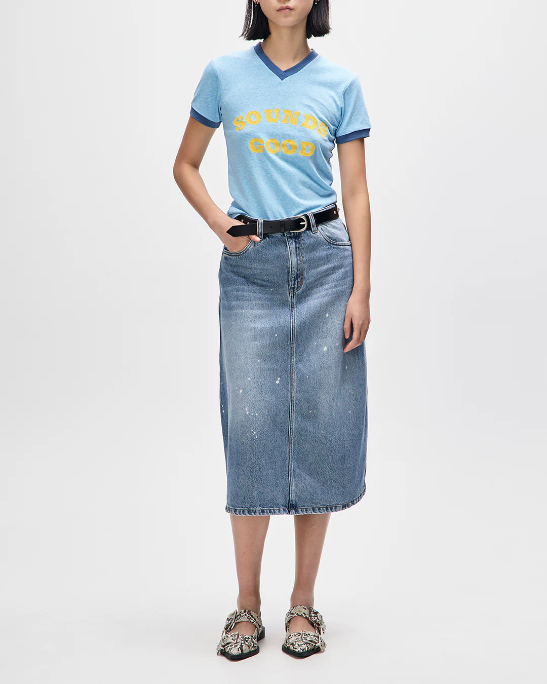 Eargasm Tee - Blue Mood - Image 5