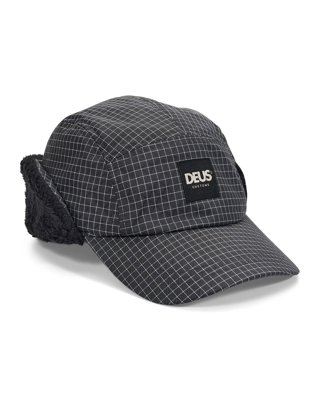 Early Hours 5 Panel Cap - Black