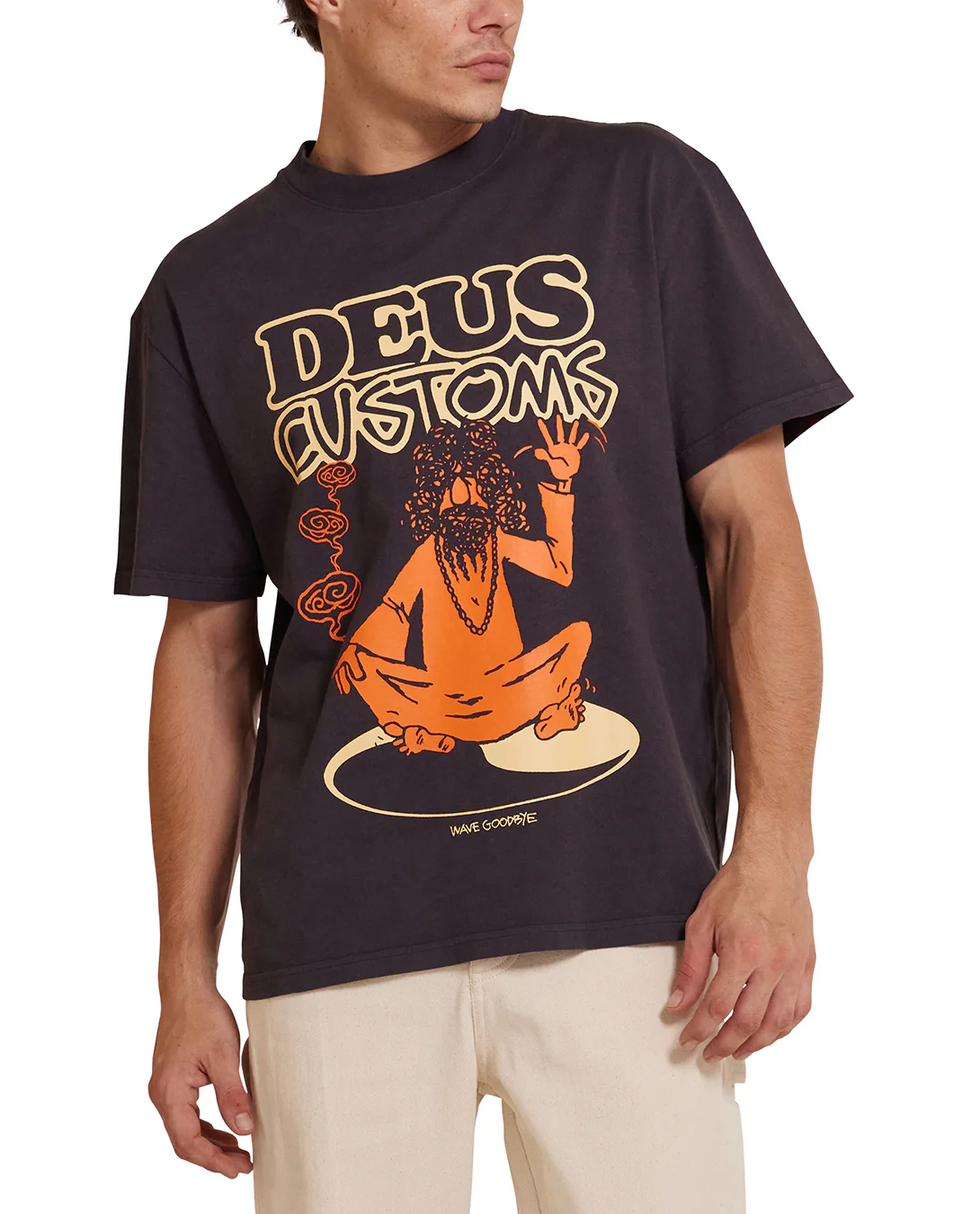 Emphatic Wave Tee - Anthracite
