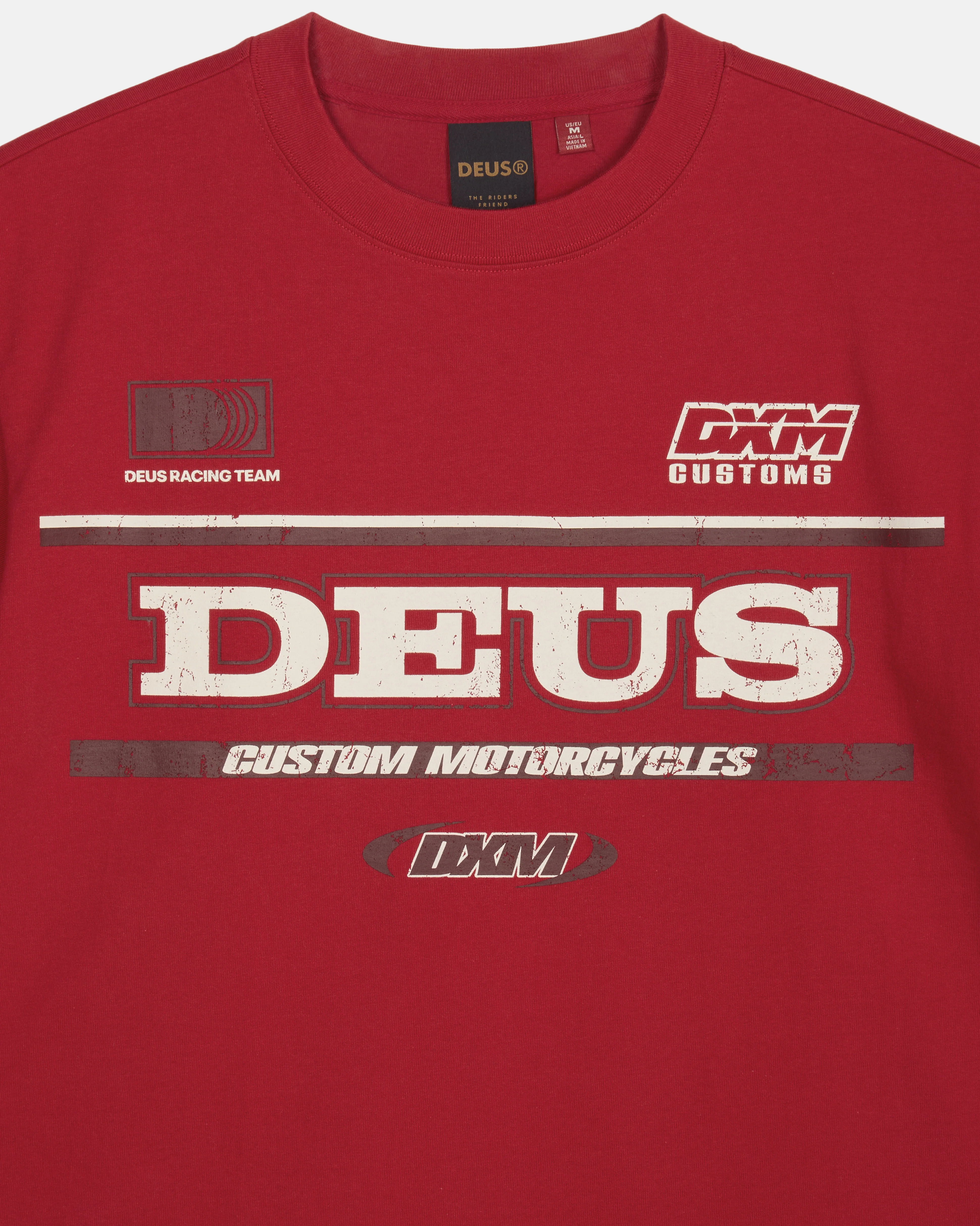 Enduro Moto Tee - Red - Image 4