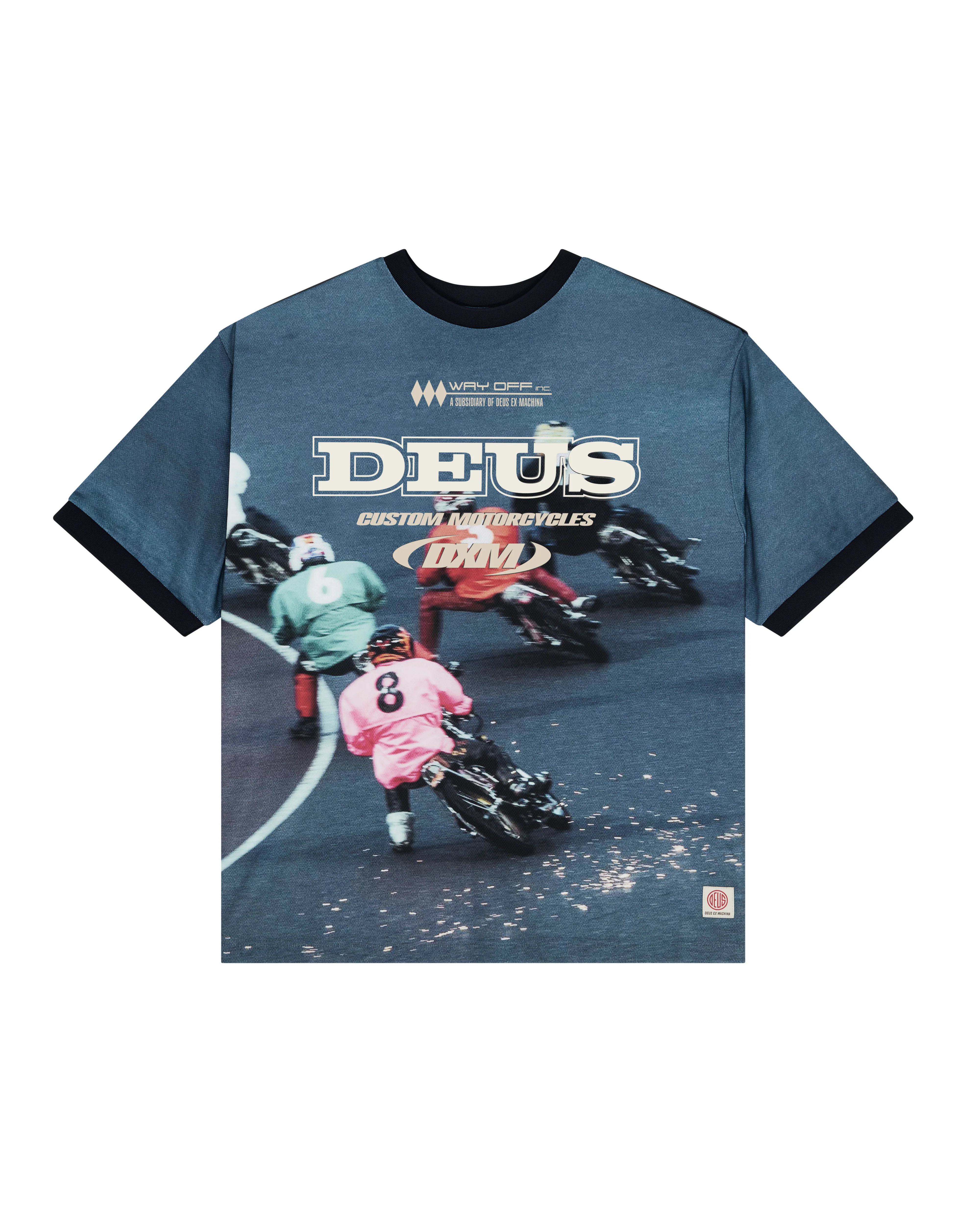 Enduro Photo Ss Jersey - Blue - Image 2