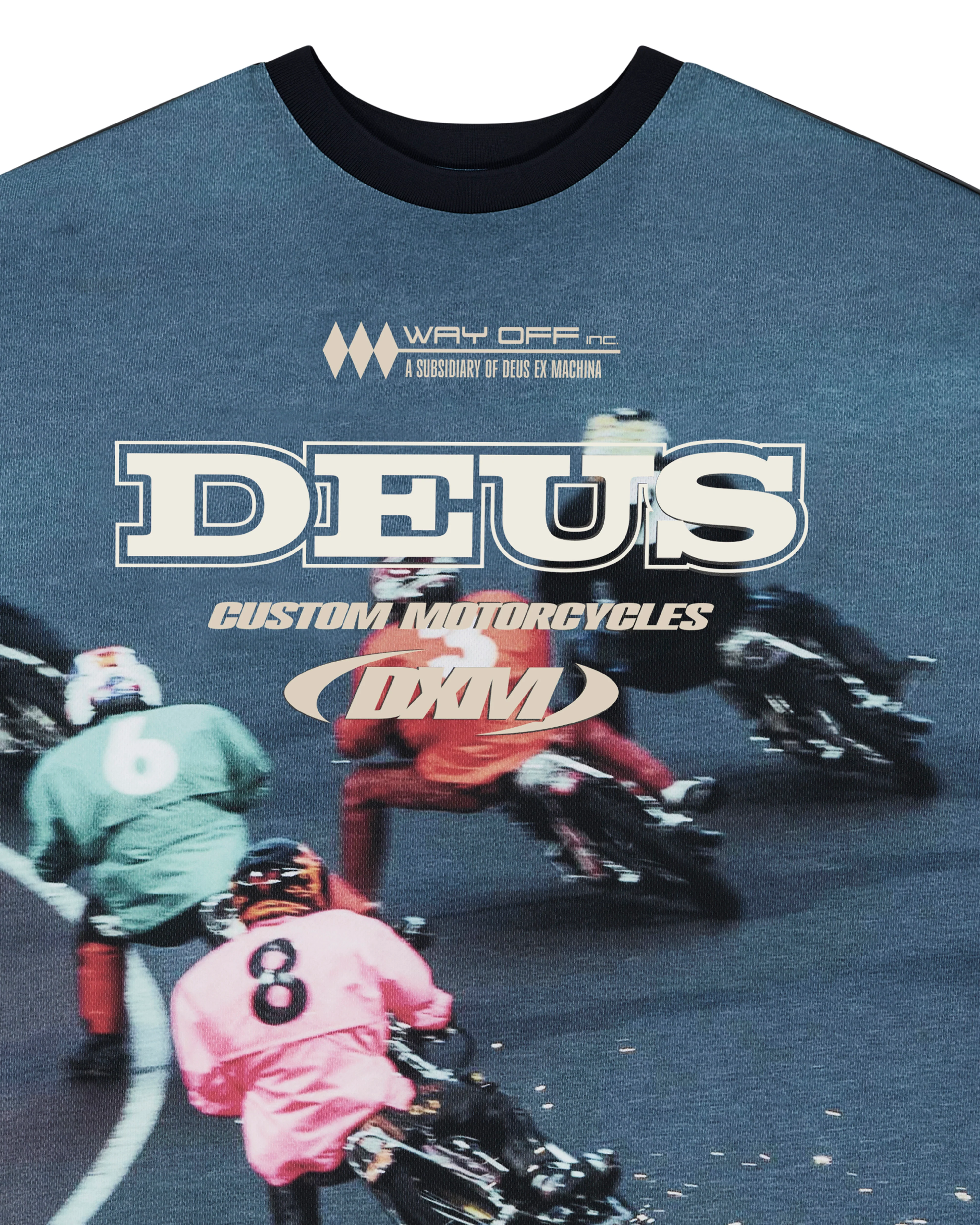 Enduro Photo Ss Jersey - Blue - Image 3