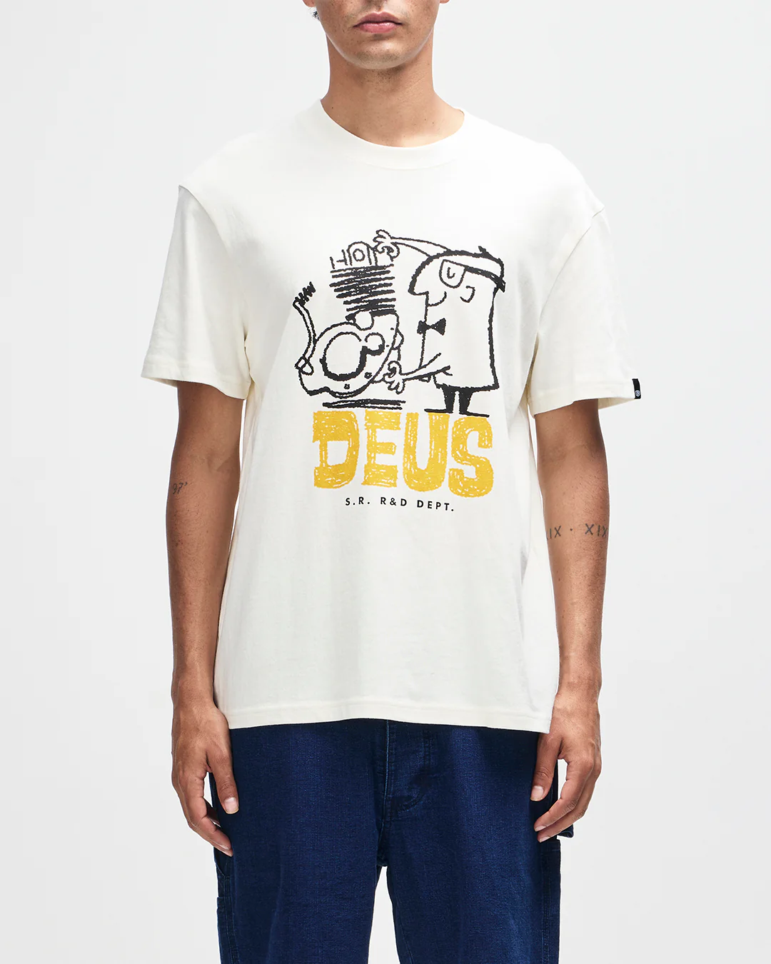 Erasarolgy Tee - Pristine White