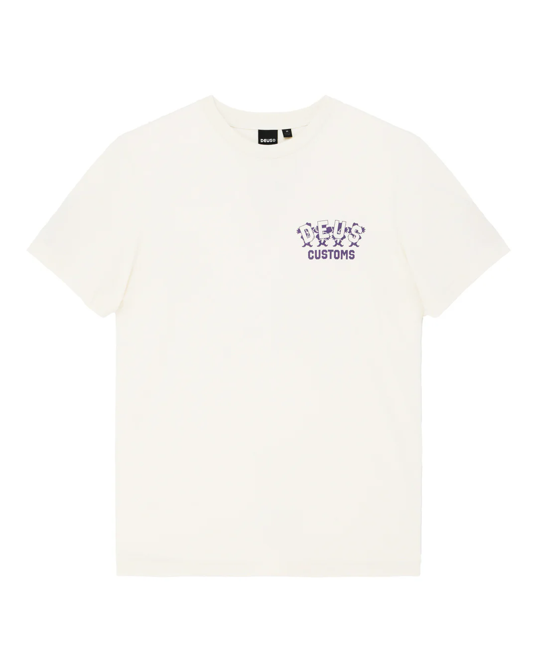 Fancy Pansy Tee - Vintage White