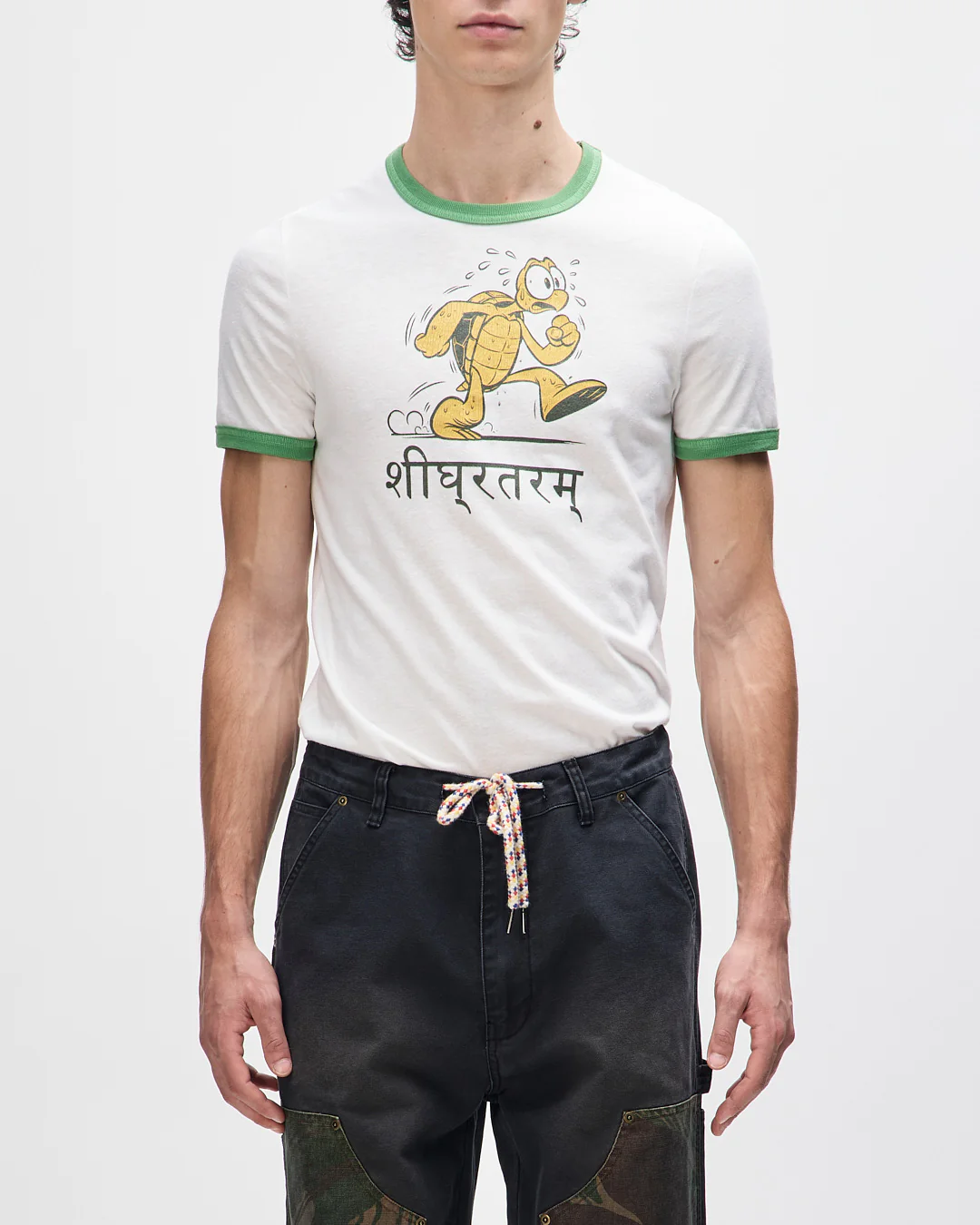 Faster Tee - Dirty White