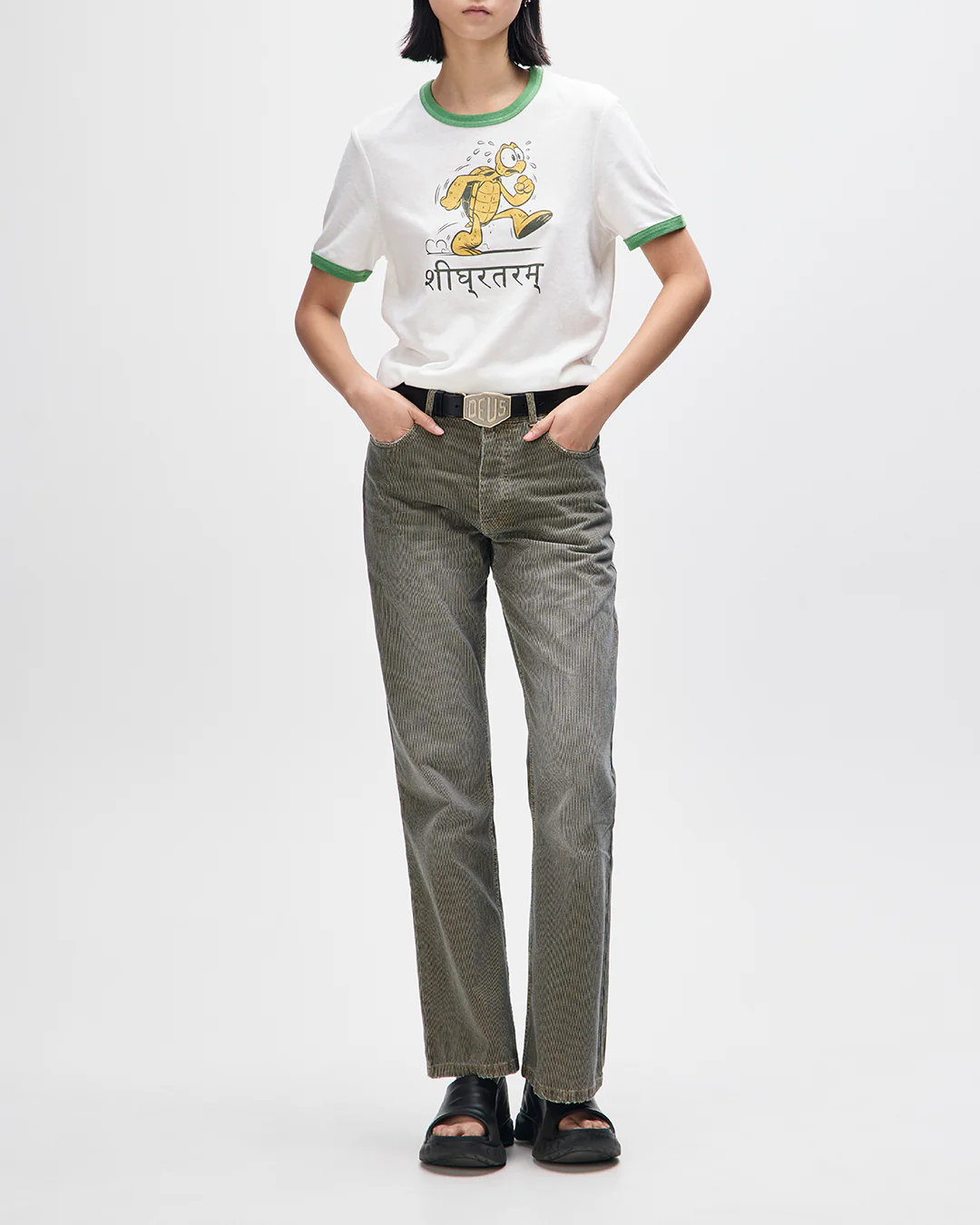 Faster Tee - Dirty White - Image 9