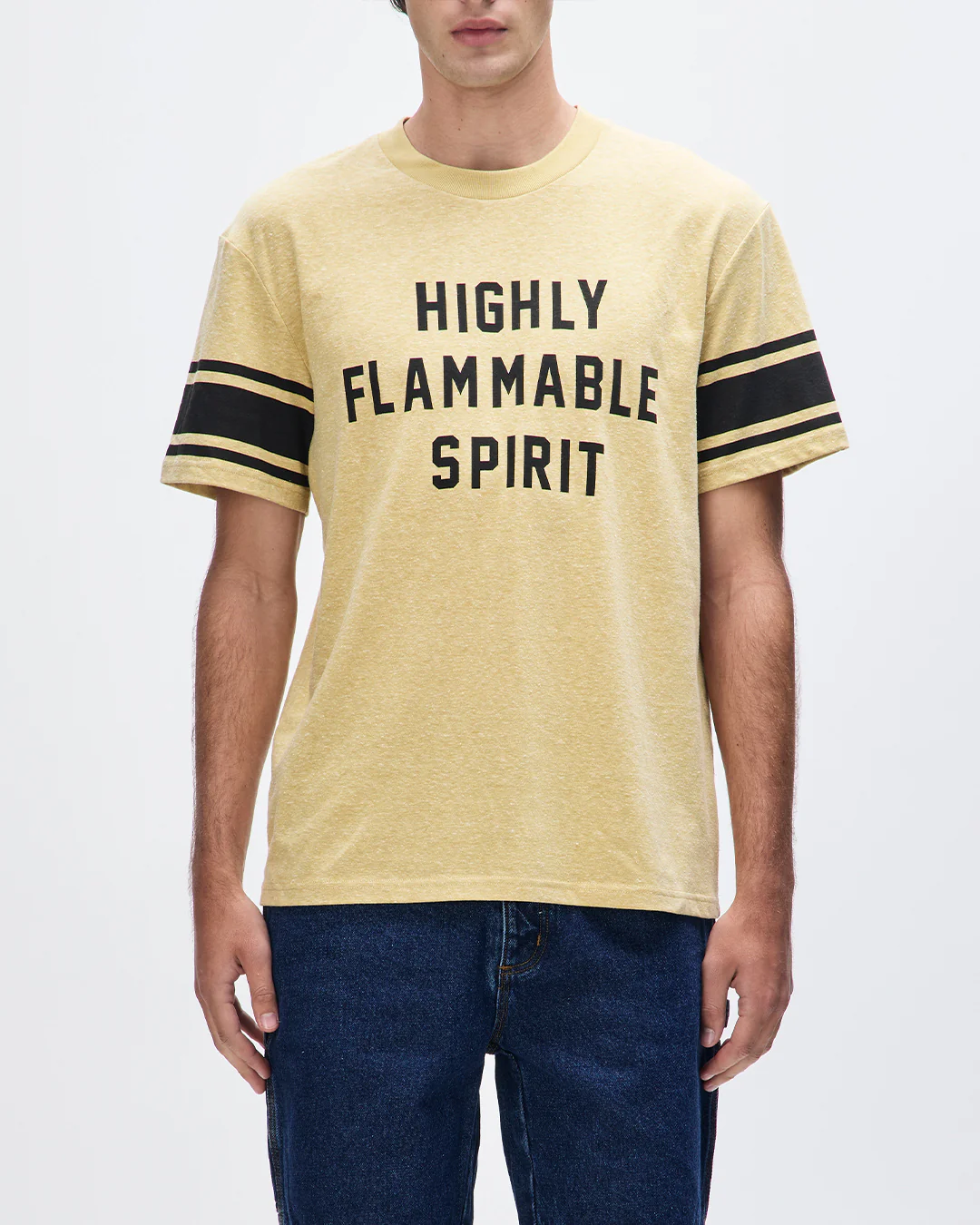 Flammable Tee - Mimosa Gold