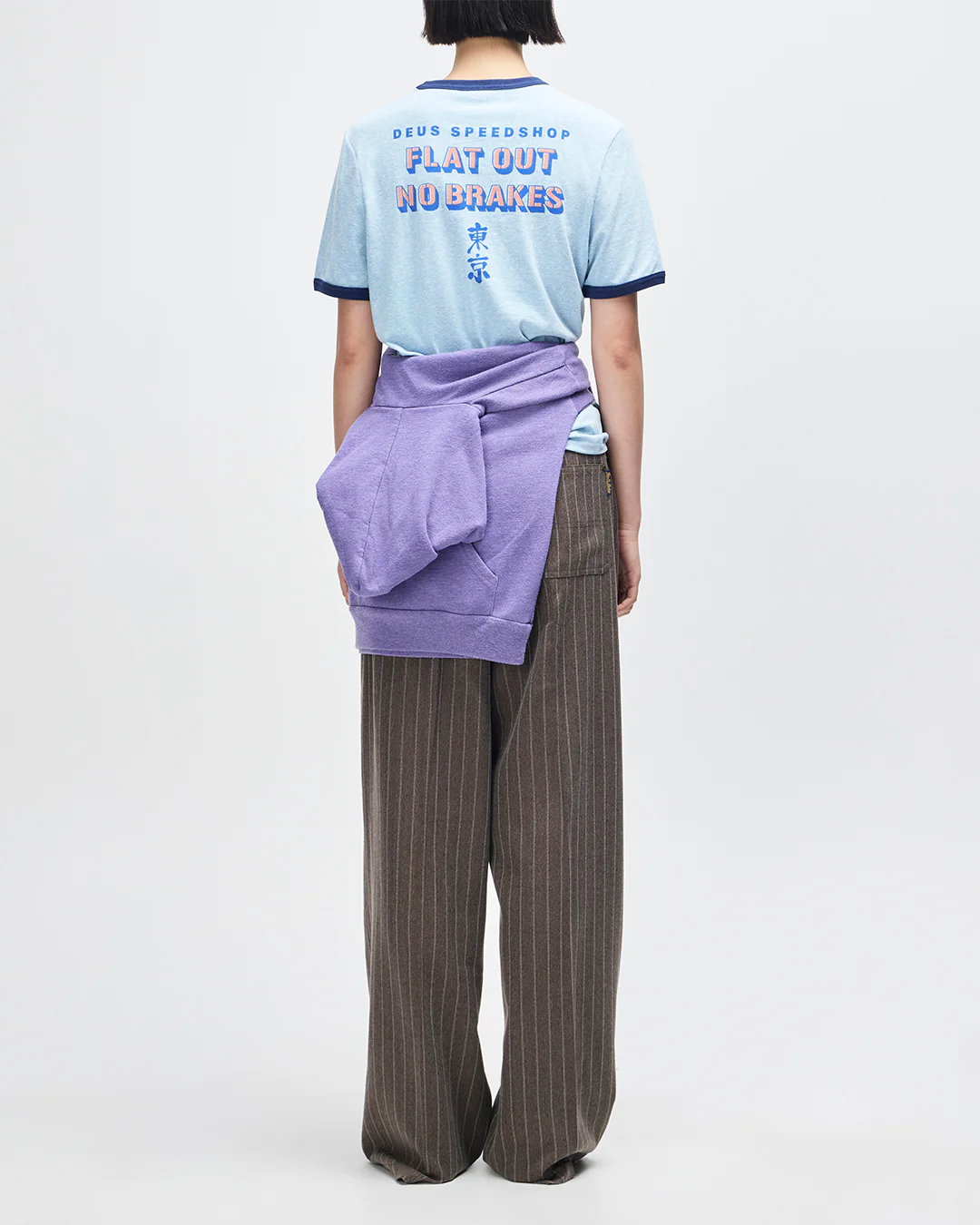 Flat Out Tee - Strong Blue - Image 10