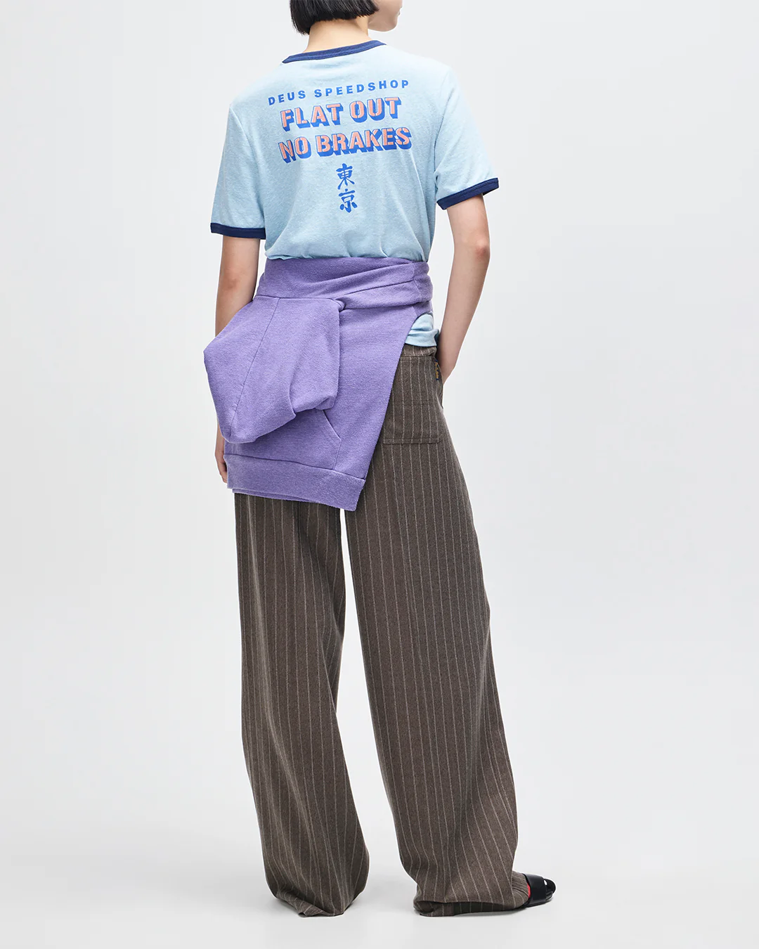 Flat Out Tee - Strong Blue - Image 9