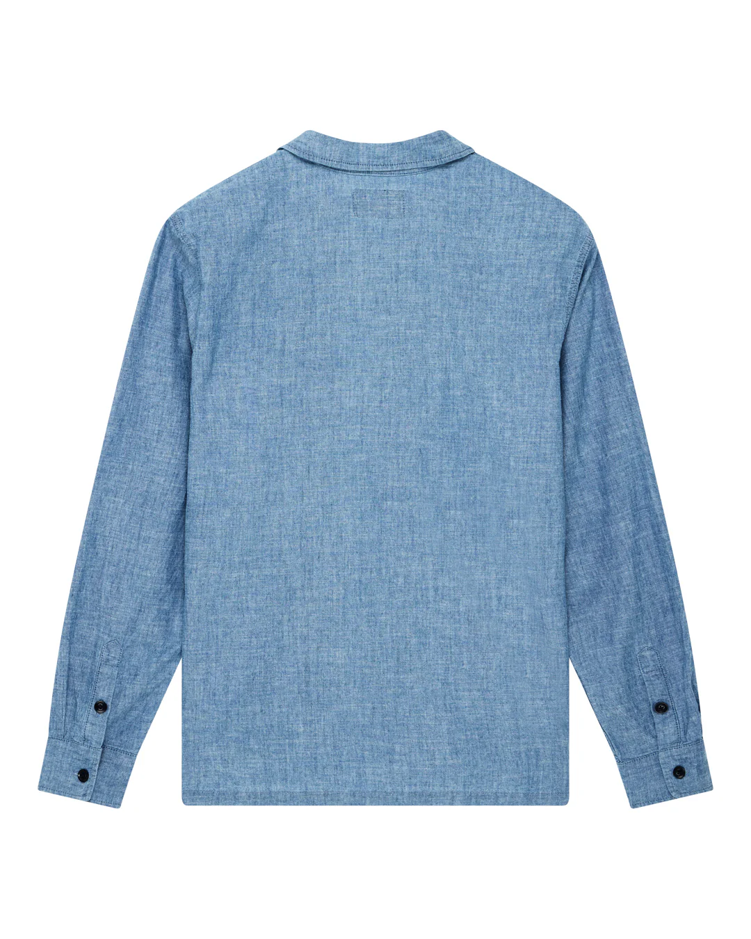 Forecourt Denim Shirt - Indigo Chambray - Image 7
